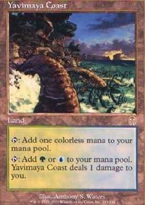 Magic: The Gathering Yavimaya Coast Apocalypse Card - MTG Land Card for Commander, Modern & Legacy Decks - Perfect for Strategy & Competitive Play