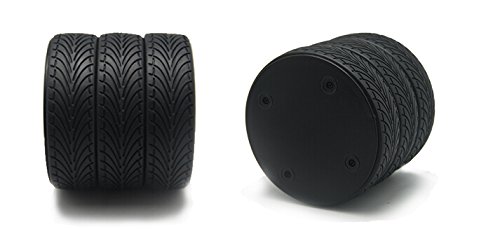 Creative Tire Pen Stand Pencil Holder Desk Organizer - Black Office Accessories for Desk, Home & Car | Perfect for Students, Teachers & Professionals