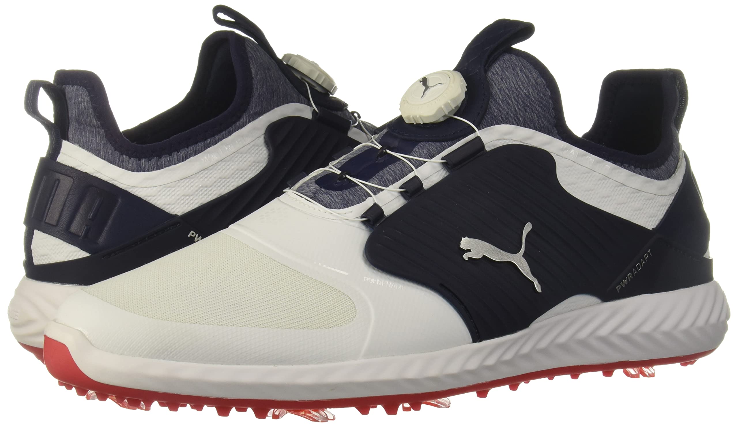 PUMA Men's Ignite Pwradapt Golf Shoes for Walking & Disc Golf