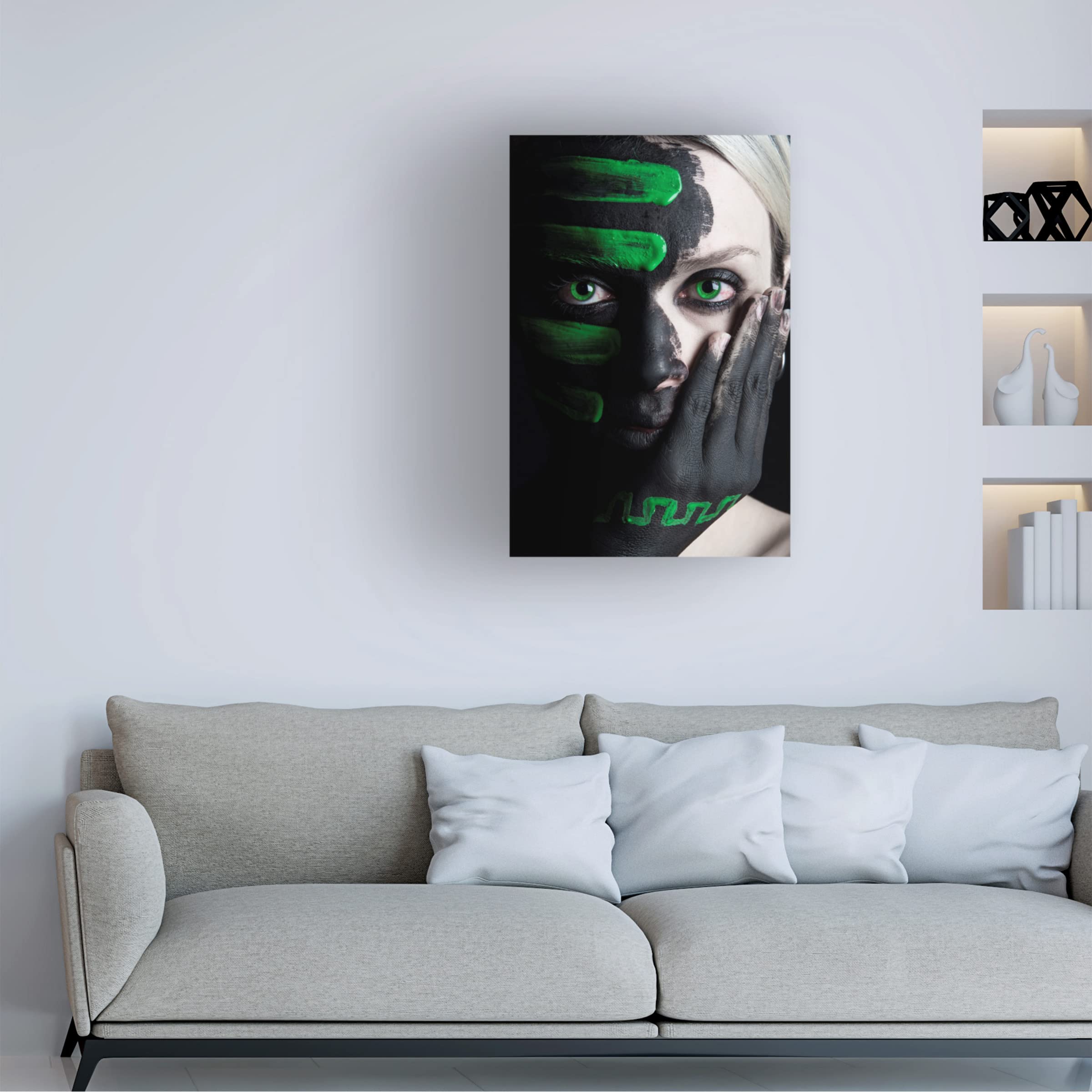 Trademark Fine Art '4 Elements Earth' Canvas Wall Art by Tim Paza May - Nature Inspired Home Decor for Living Room, Bedroom & Office