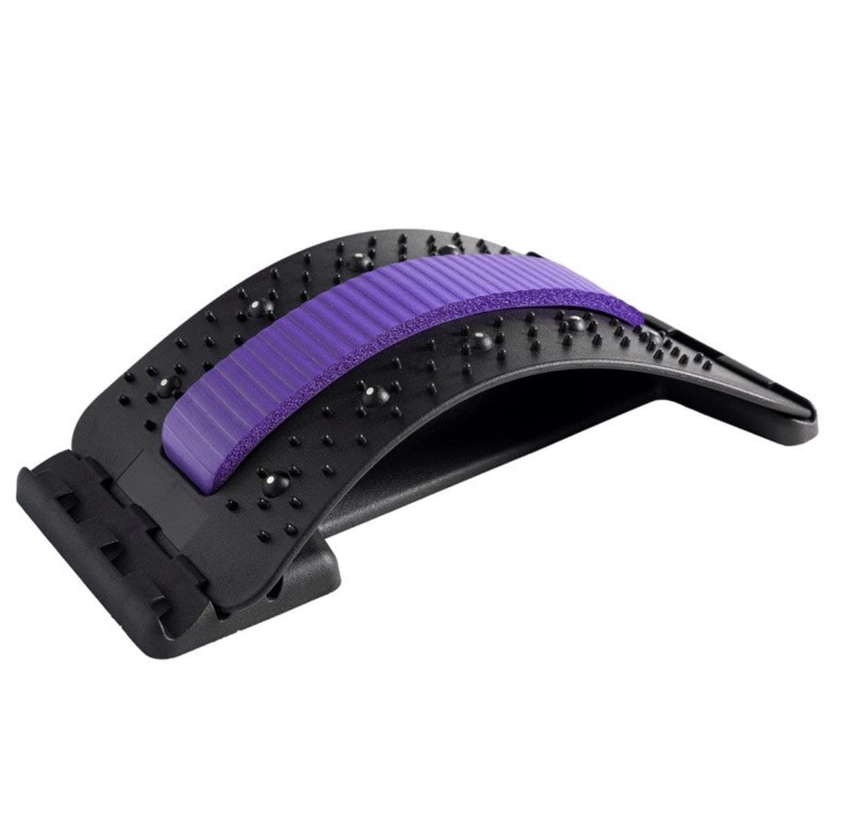 Magnetic Back Stretcher for Pain Relief - Yoga Posture Corrector with Acupressure Points | Improve Flexibility & Relieve Muscle Tension for Home, Office & Gym Use