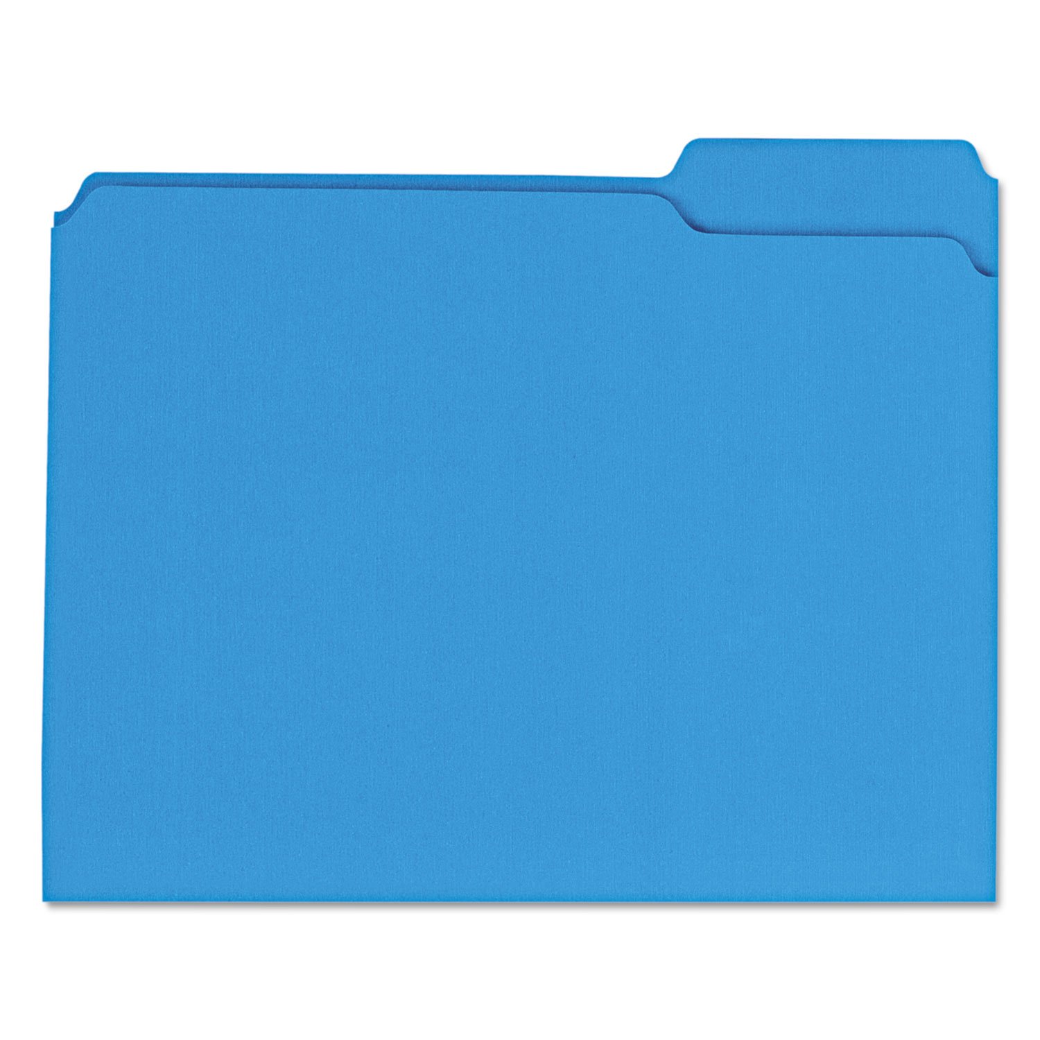 Universal UNV16161 Reinforced Top-Tab File Folders - Heavy Duty Letter Size File Organizers for Office, School & Home Organization
