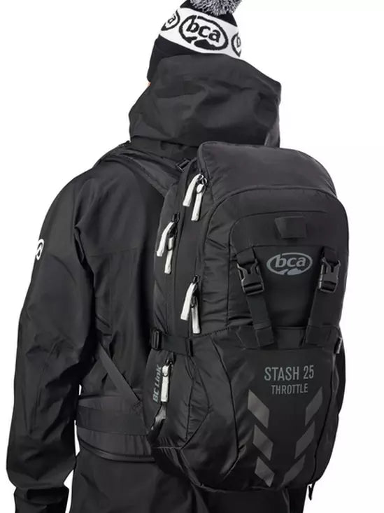 2024 BCA Stash 25L Throttle Backpack - Lightweight Hiking & Skiing Daypack for Outdoor Adventures