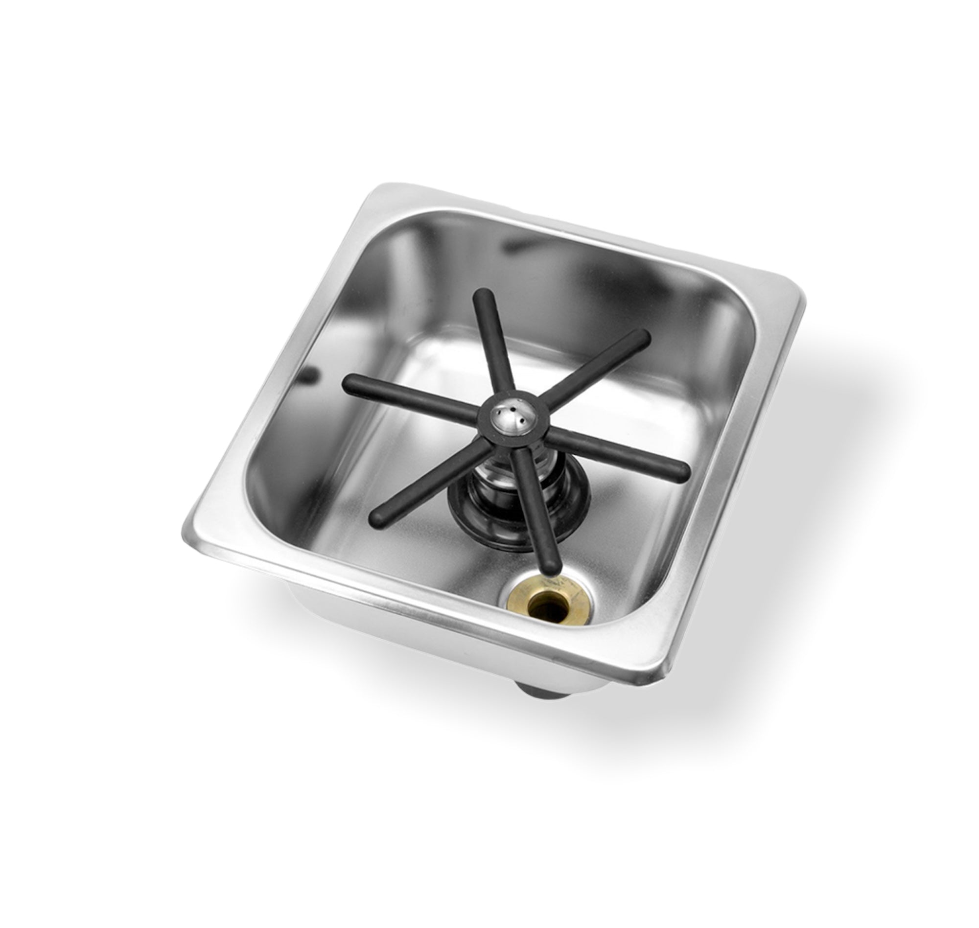 Krome Rinser Flush Mount Pitcher - Premium Stainless Steel Bar Sink Rinser for Commercial & Home Use - Perfect for Bartending, Dishwashing & Food Prep