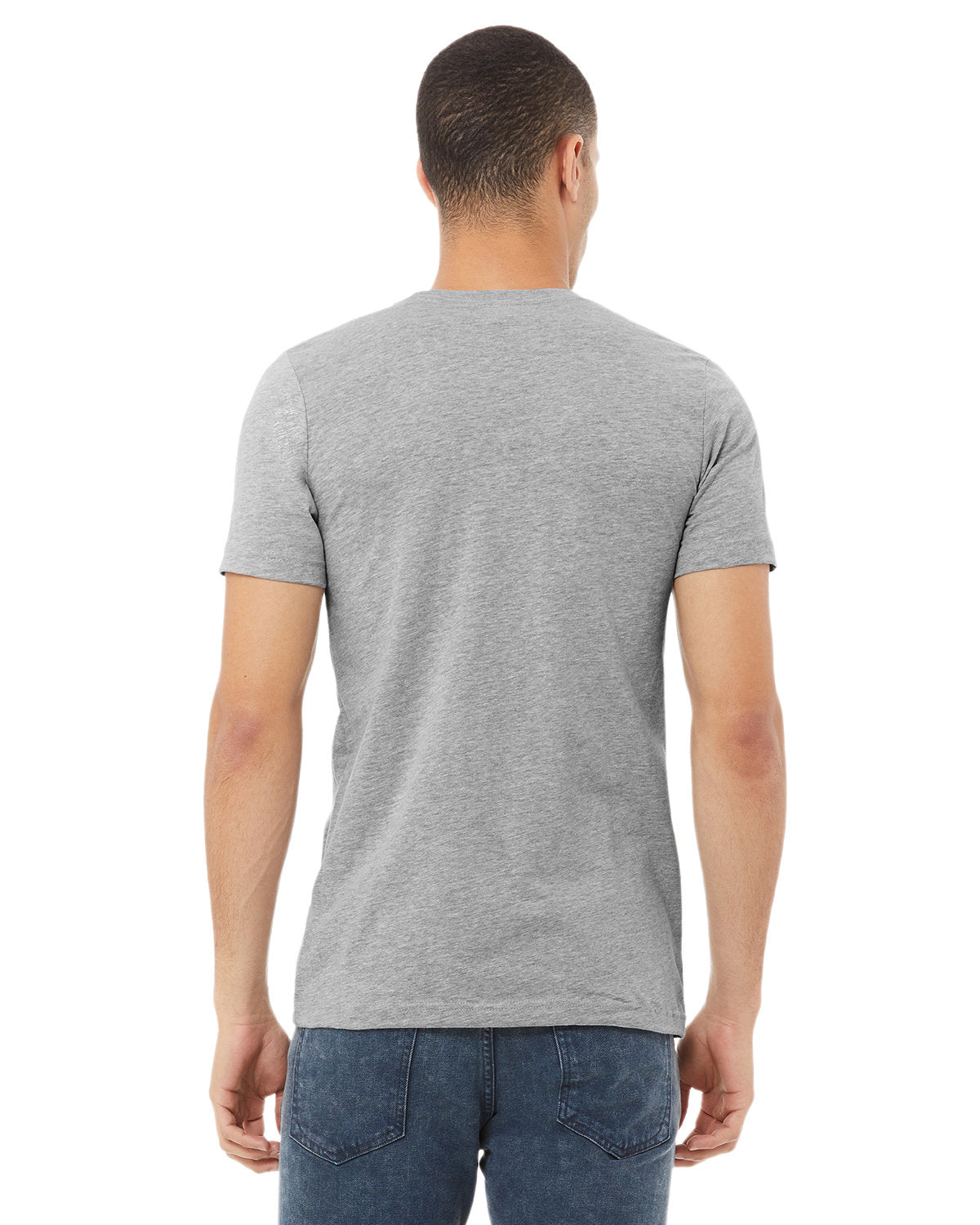 Bella + Canvas 3001U Unisex Jersey T-Shirt - Made in USA - Soft Cotton Crewneck Tee for Men & Women - Perfect for Casual Wear, Screen Printing & Everyday Outfits