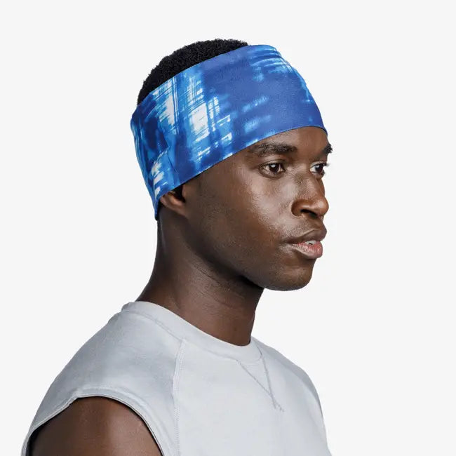 Cooling UV Protection Wide Headband for Running, Hiking & Outdoor Sports - Buff Coolnet Performance Headwear