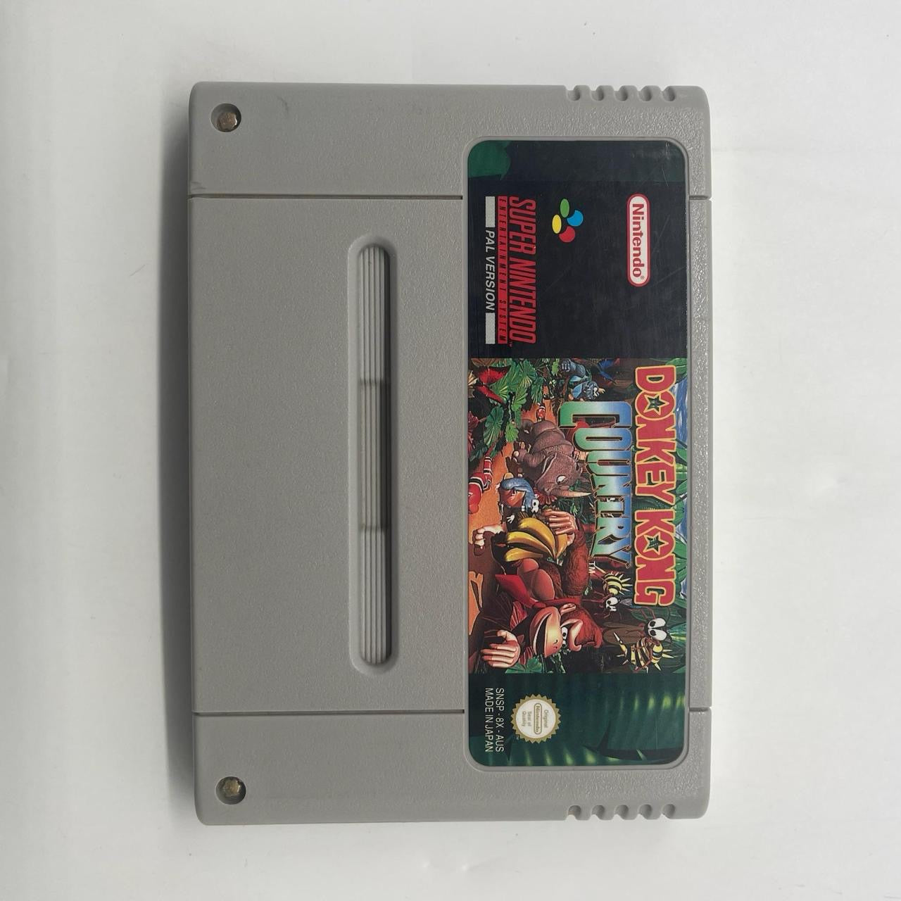 Donkey Kong Country Complete SNES Game - Super Nintendo PAL Version | Retro Gaming, Collector's Item, Gift for Gamers | Perfect for Nostalgic Play & Display