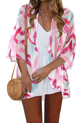 Pink Print White