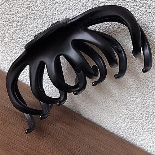 Licogel Non-Slip Large Hair Claw Clips 3-Pack - Strong Hold Geometric Resin Hair Clips for Women - Perfect for Ponytails, Buns & Updos - Fashion Hair Accessories
