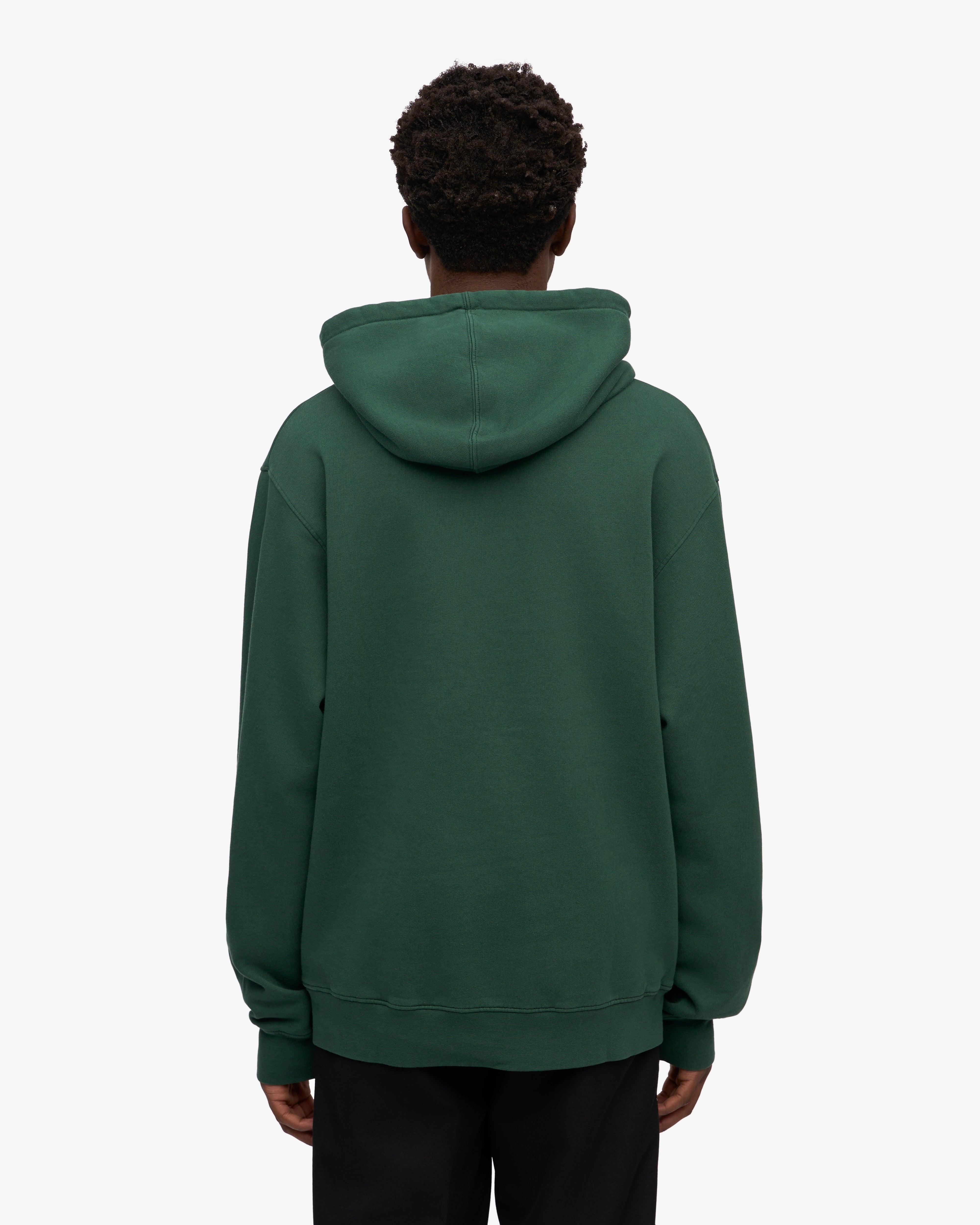 Classic Organic Cotton Hoodie - Emerald Green | Eco-Friendly & Comfortable for Casual Wear & Outdoor Activities