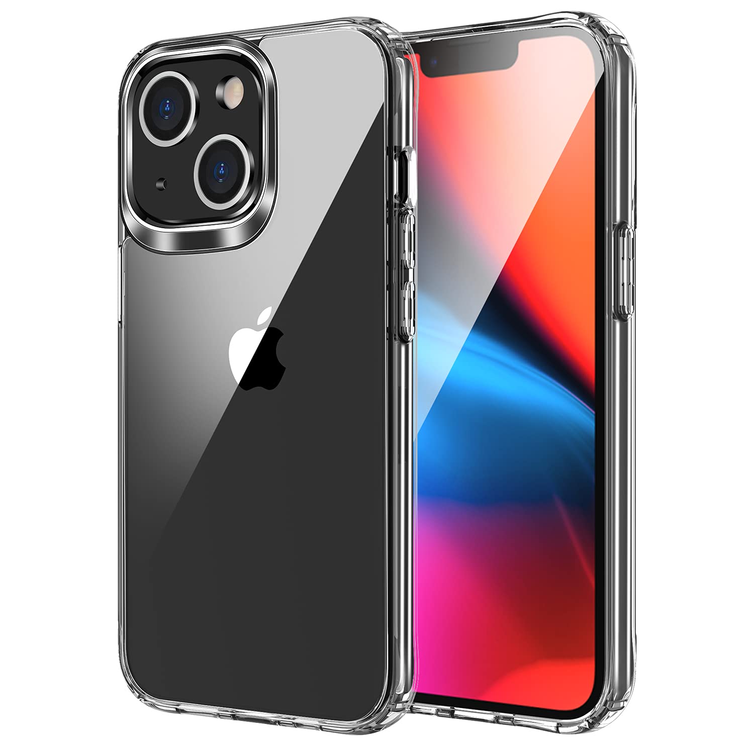 iPhone 13 Clear Shockproof Protective Case - Compatible with iPhone 13 (2021 Model) - Slim Fit, Anti-Scratch & Drop Protection - Perfect for Everyday Use, Travel & Outdoor Activities
