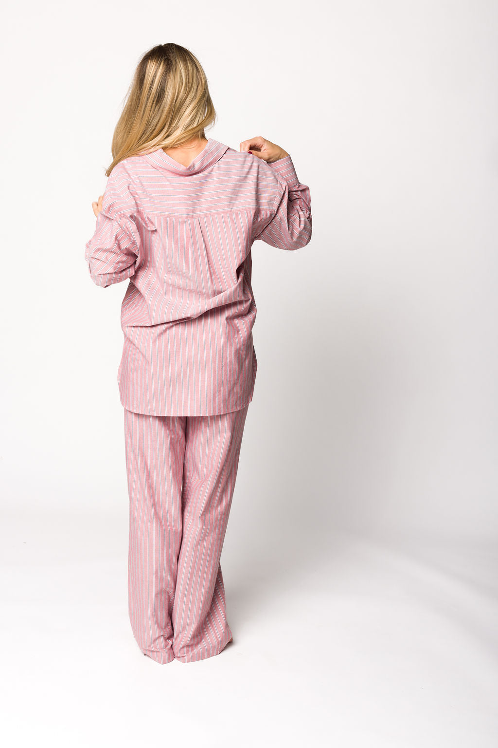 Ex Boyfriend Pants for Women - Nantucket Stripe Casual Linen Pants | Comfortable & Stylish for Beach, Travel & Lounge Wear