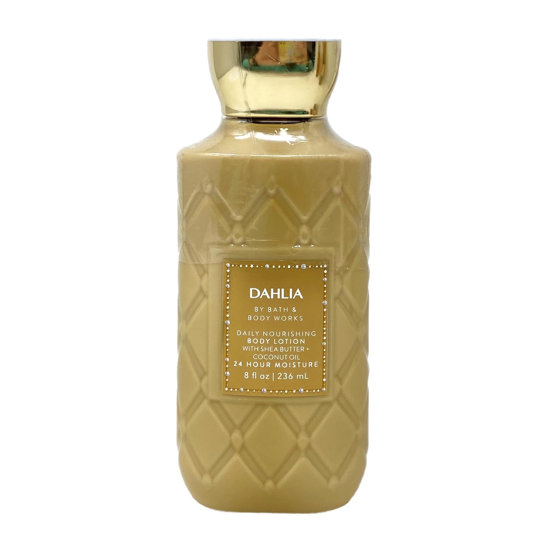 Bath & Body Works Dahlia 4-Pack Moisturizing Body Lotion Set with Free Natural Oats Soap Sample | Hydrating & Nourishing for Dry Skin | Perfect for Daily Use, Gifts & Self-Care Routine