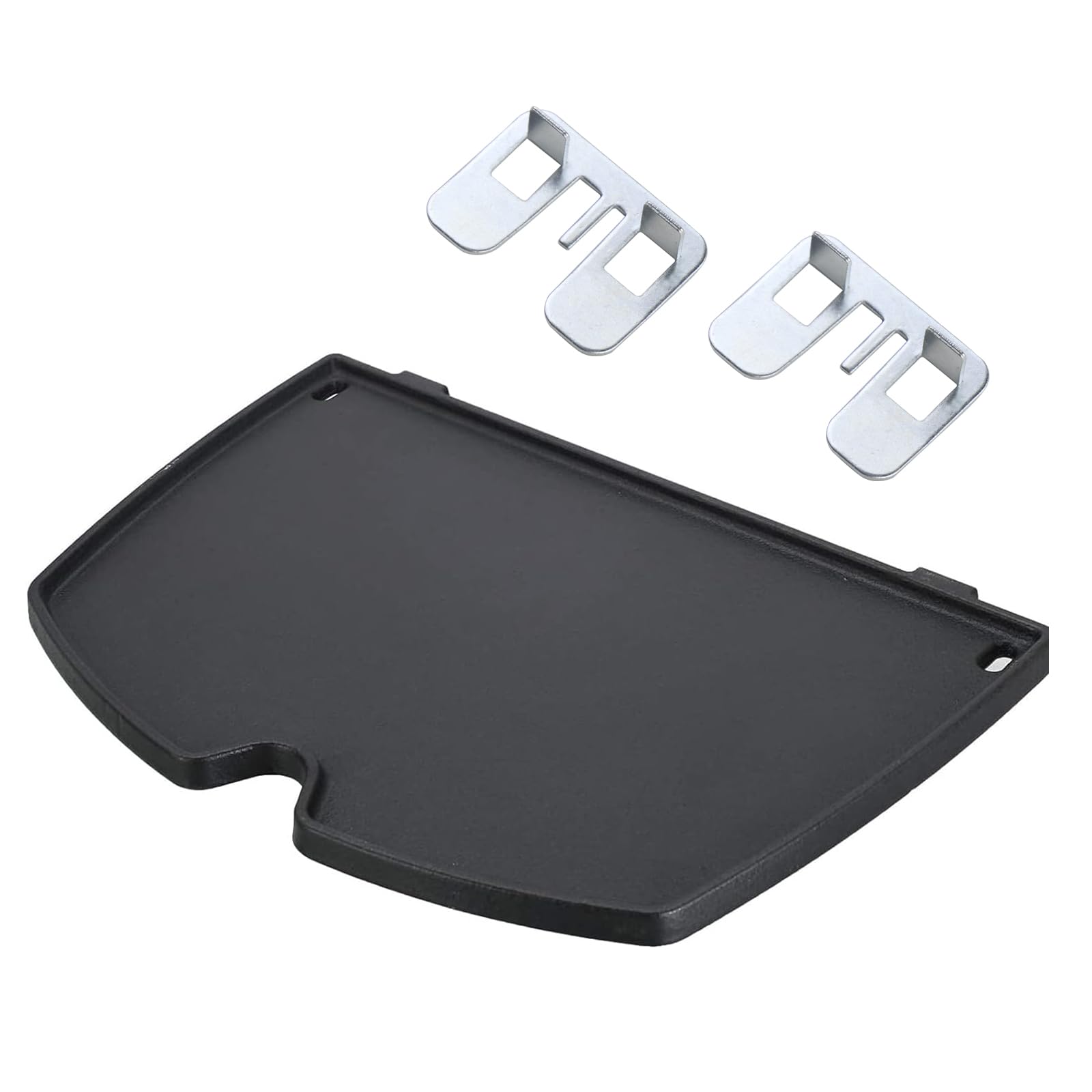 Zemibi Grill Grate Set - 6559 Griddle & 7645 Grate for Outdoor BBQ, Camping, and Backyard Cooking - Heavy Duty Stainless Steel Cooking Accessories