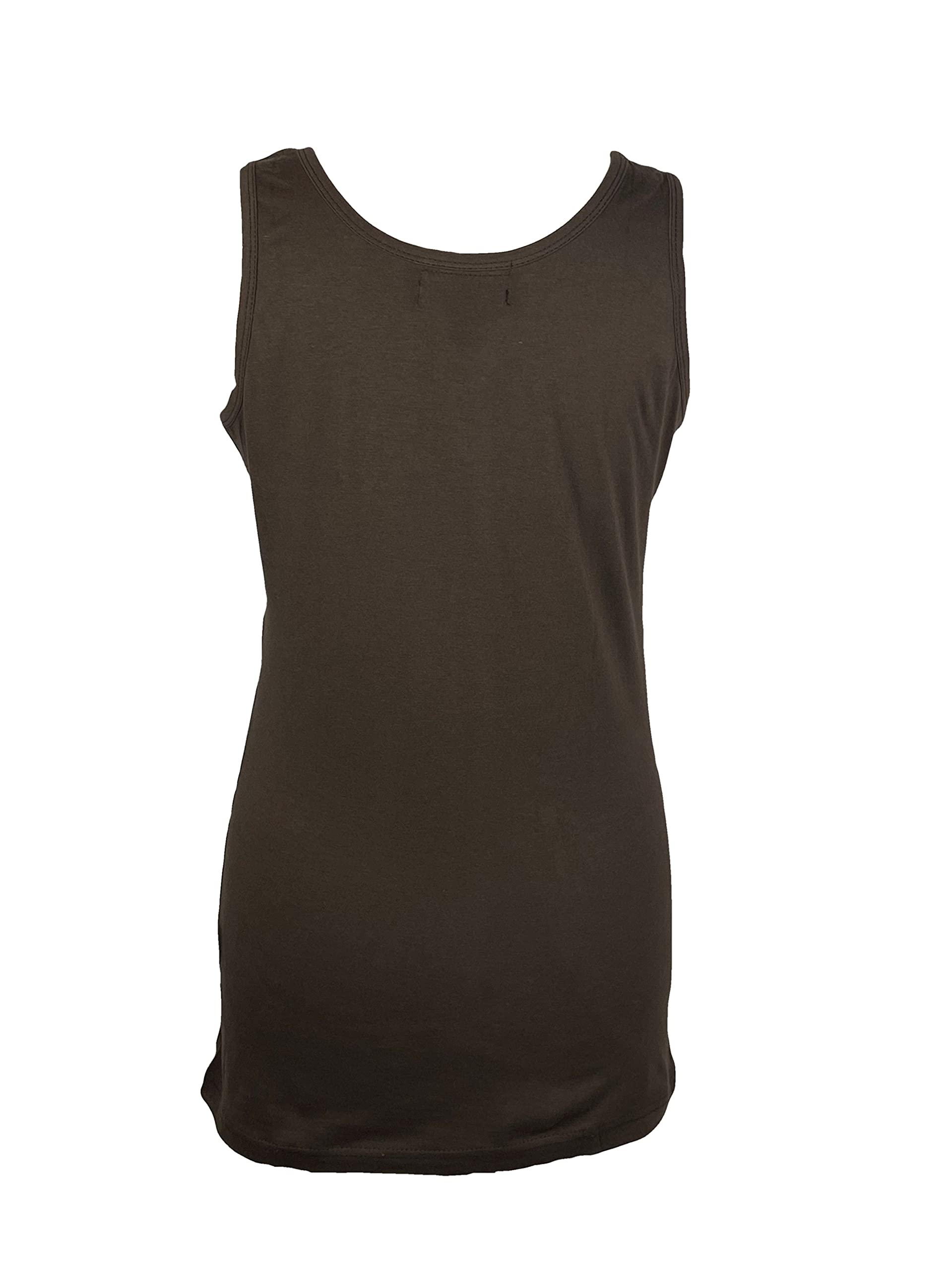 Agan Traders Women's 2025 Spring Cotton Stretchy Yoga Tank Top - Buddha Print Sleeveless Cami for Meditation & Workout - Perfect for Yoga, Gym, and Casual Wear