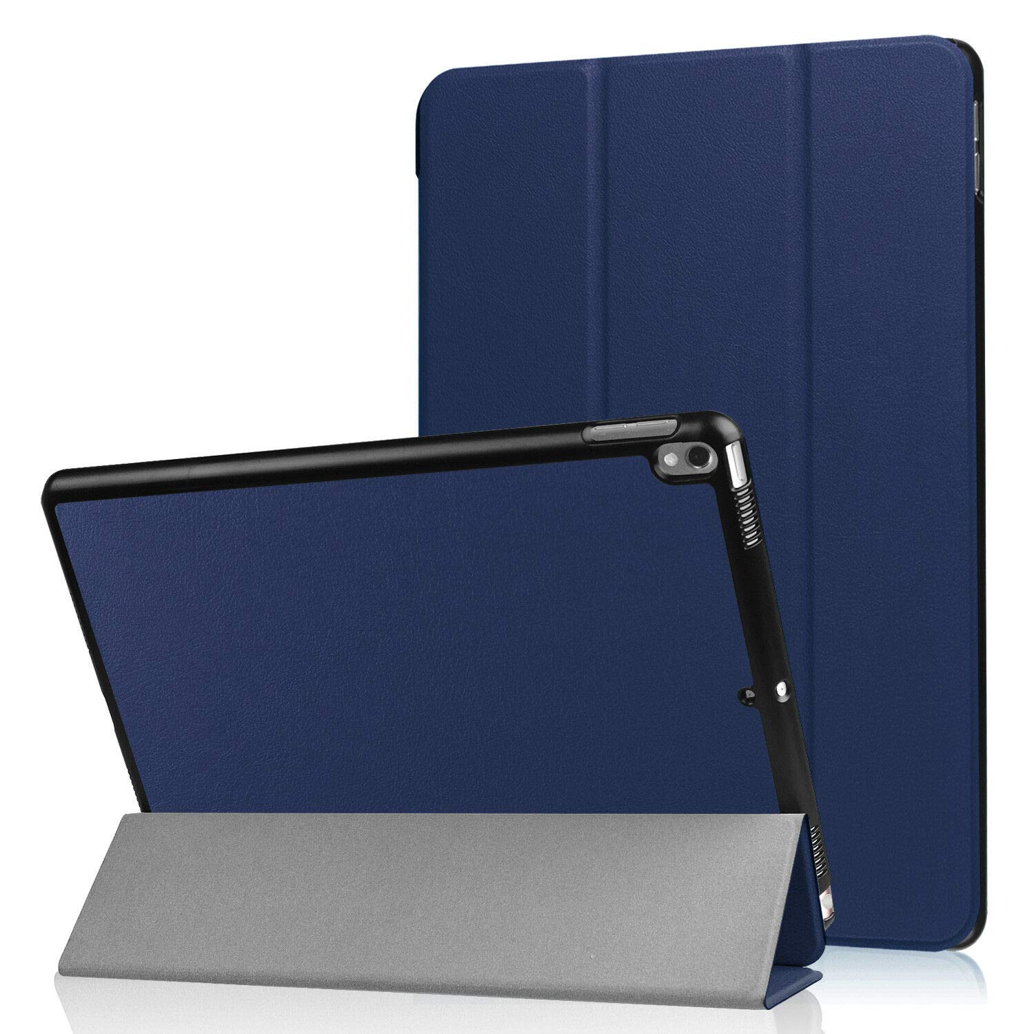 SuperGuardZ Slim Shockproof Smart Folio Case for iPad Air (2019) / iPad Air 3 / iPad Pro 10.5 - Protective Cover with Auto Sleep Wake Function [Blue] | Perfect for Work, Travel & Everyday Use
