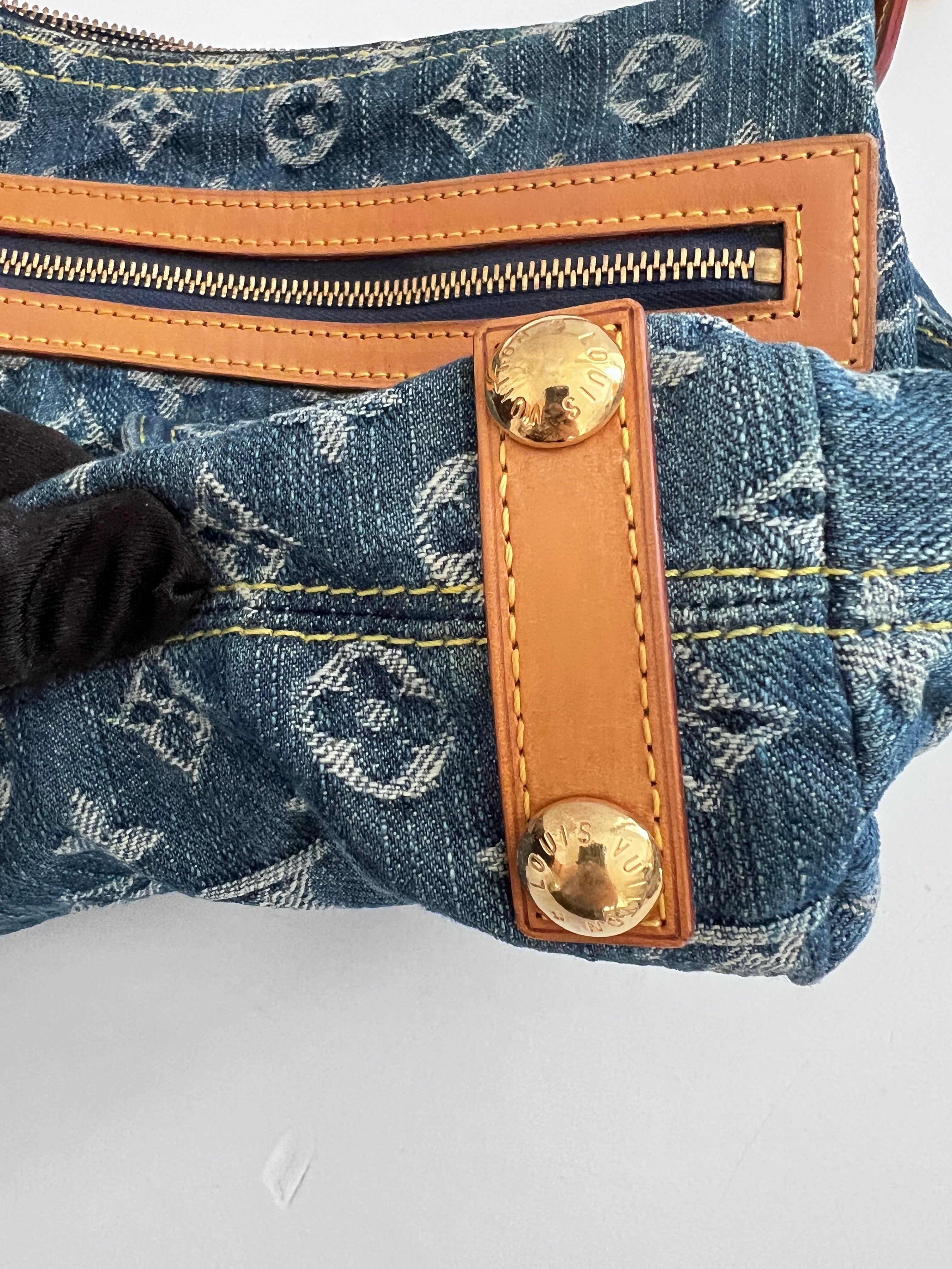 Authentic Louis Vuitton Blue Shoulder Bag - Small Crossbody Purse for Women | Perfect for Daily Use, Travel & Date Night