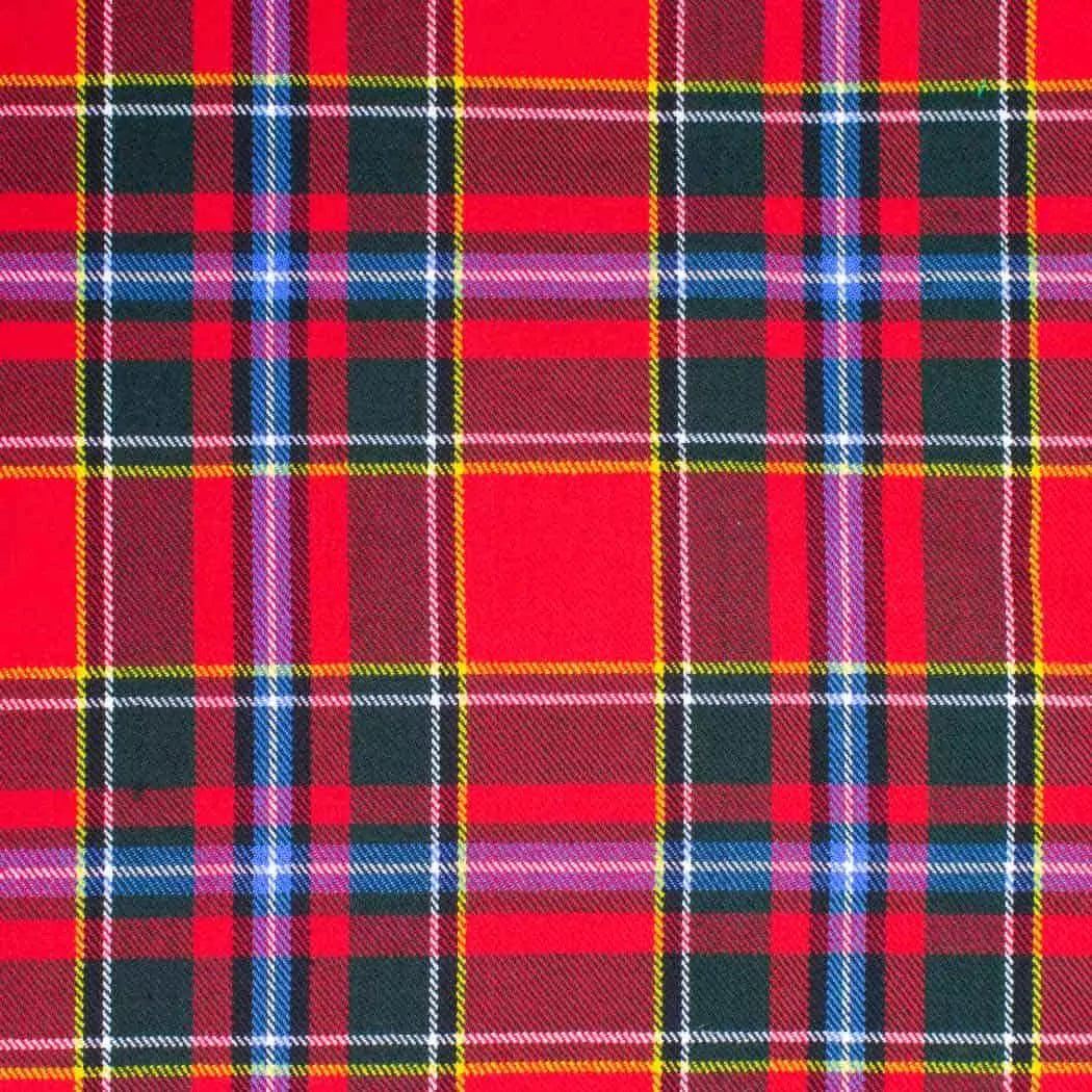 Drummond of Perth Modern Tartan Scarf - Premium Scottish Wool Plaid Scarf for Men & Women - Perfect for Winter, Fall, and Formal Occasions