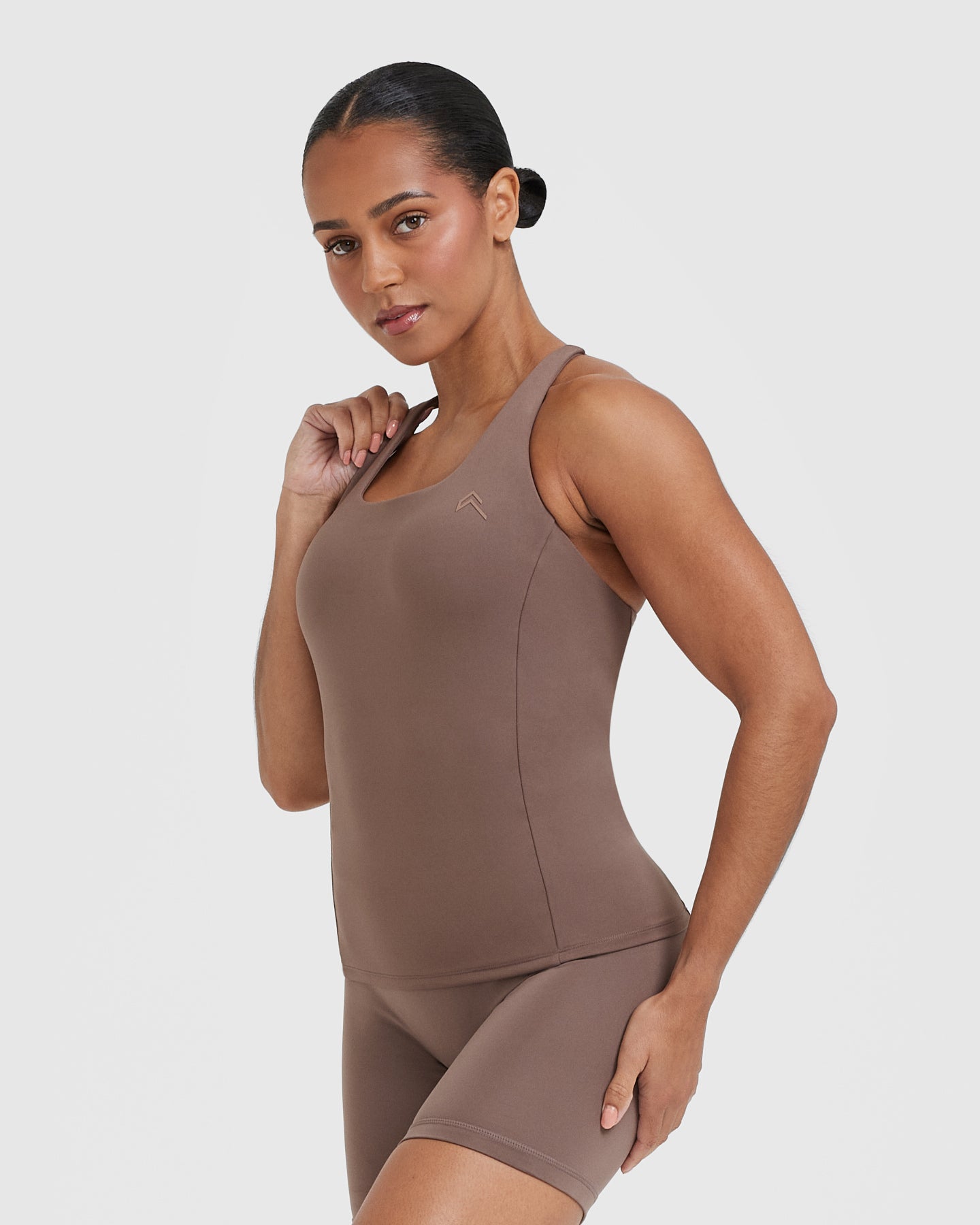 Timeless Square Neck Vest for Women - Cool Brown Color | Elegant Layering Piece for Fall & Winter Outfits | Perfect for Office, Casual & Date Nights