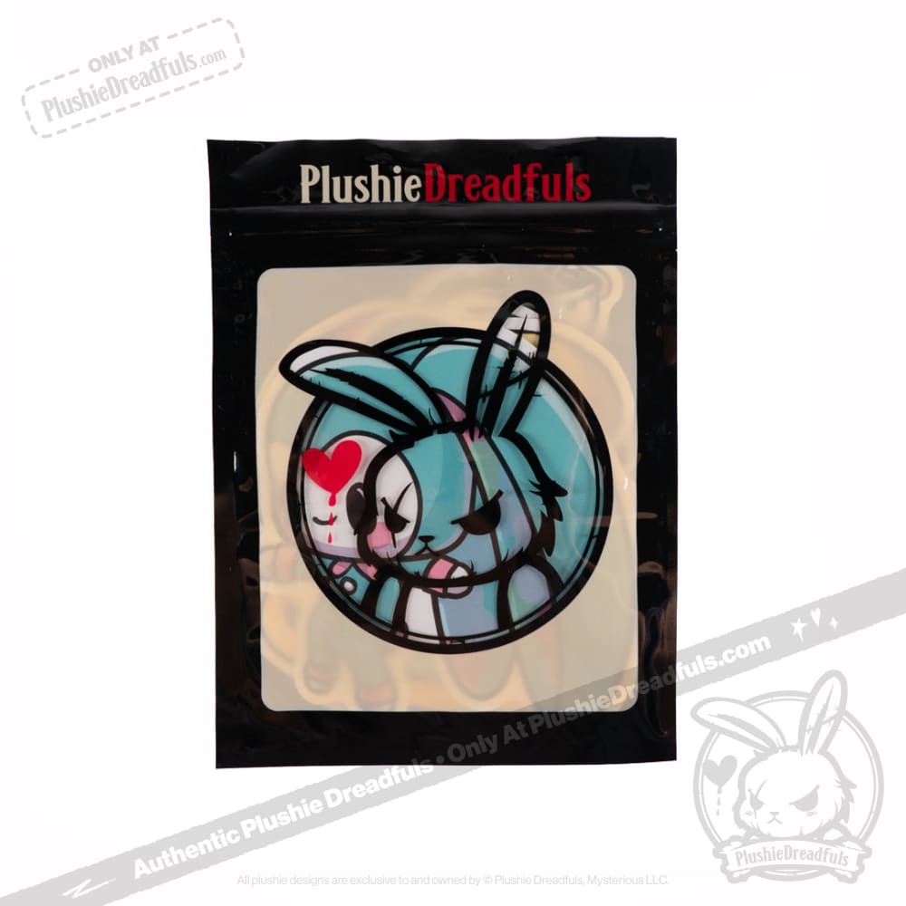 Plushie Dreadfuls Vinyl Sticker Pack Vol. 2 - Cute Kawaii Stickers for Laptops, Water Bottles & Journals - Perfect for DIY Crafts, Scrapbooking & Gift Decoration