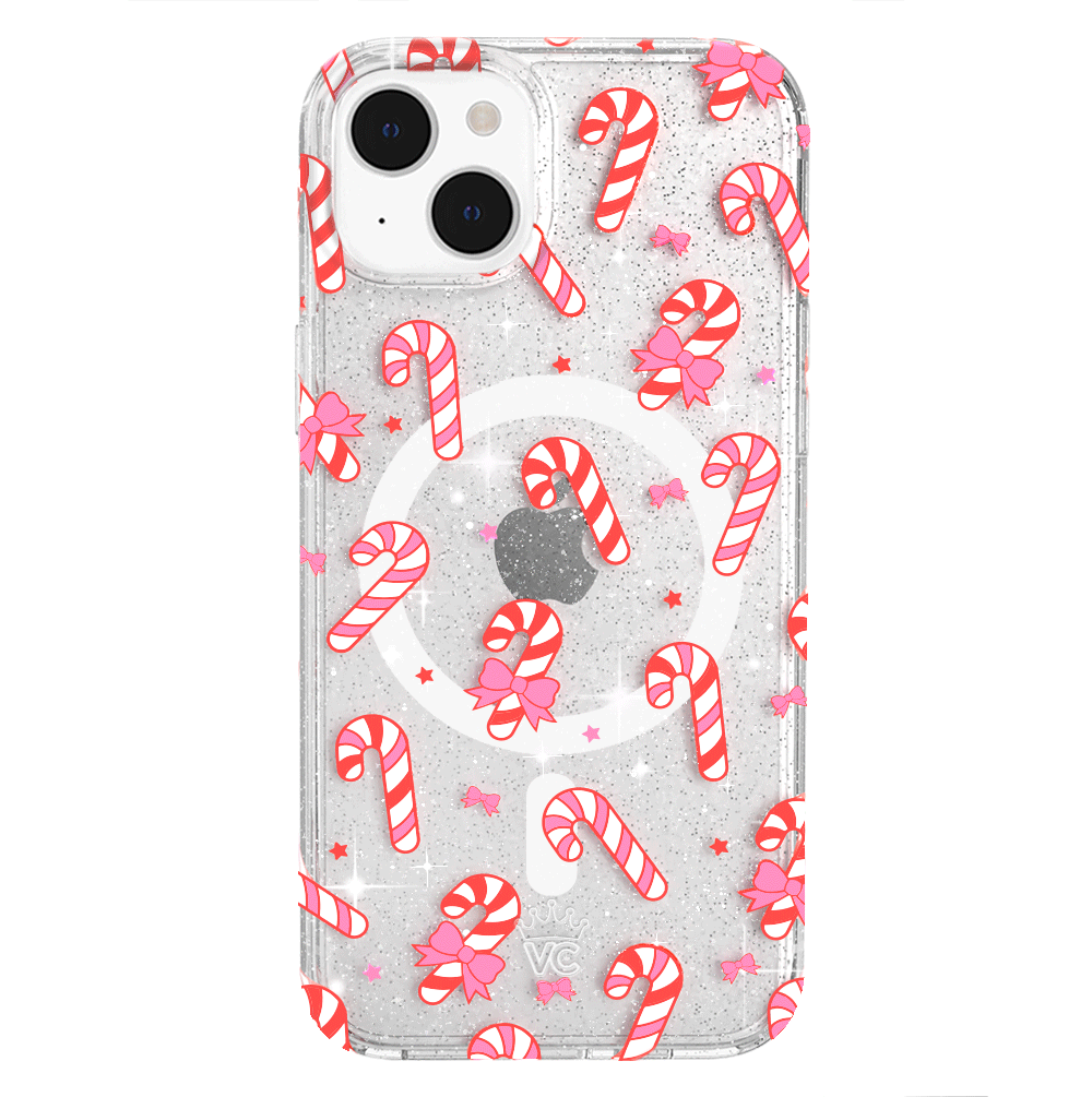 Peppermint Princess Cute Floral iPhone Case - Trendy Protective Phone Cover for iPhone 13/14/15 Pro Max - Perfect Gift for Women & Girls (Home, Office, Travel Use)