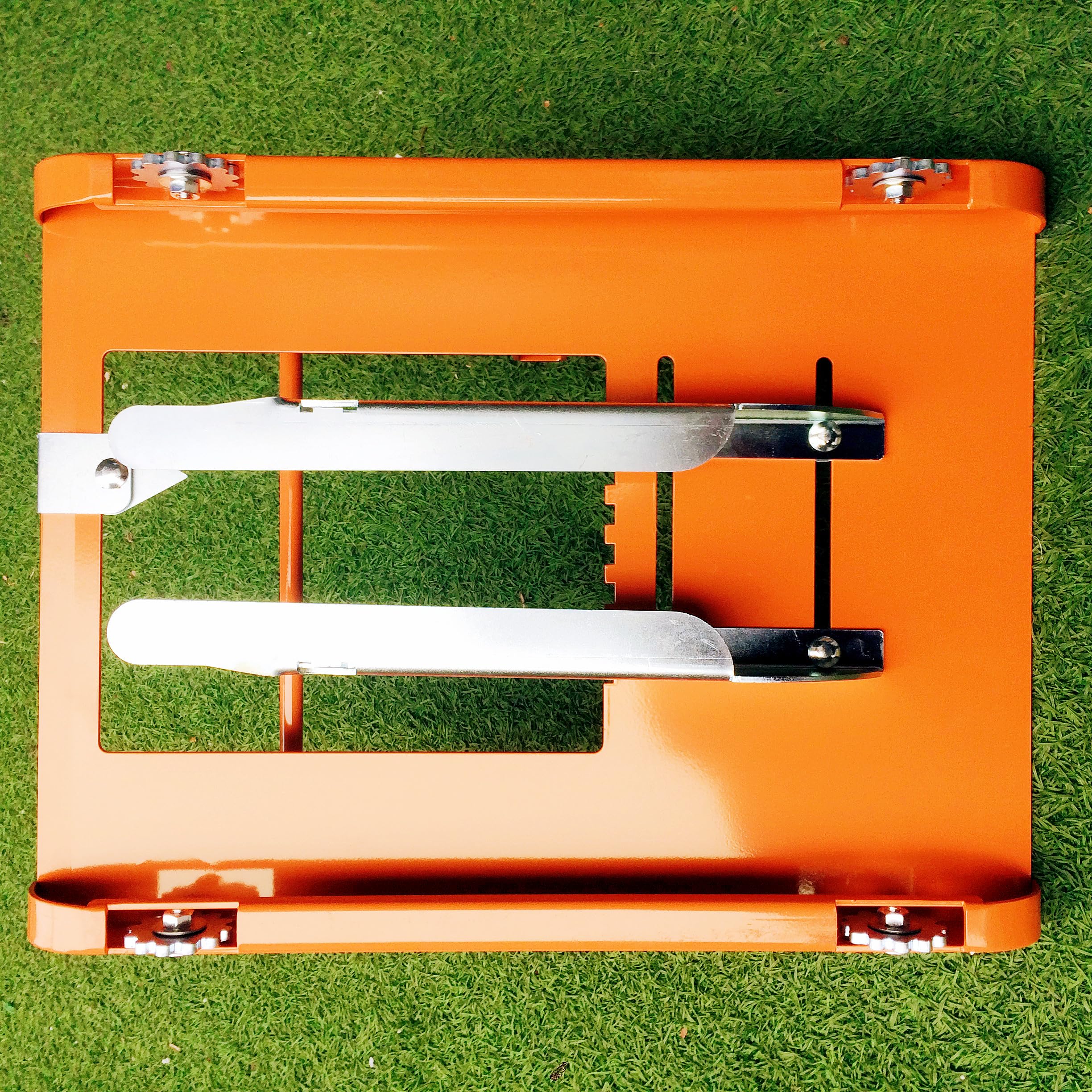 ALLTOP TURF Artificial Grass Installation Tool Kit - Professional Line Cutter for Synthetic Turf Installation - Heavy Duty Orange Landscape Tool for DIY Lawn Projects & Backyard Renovations