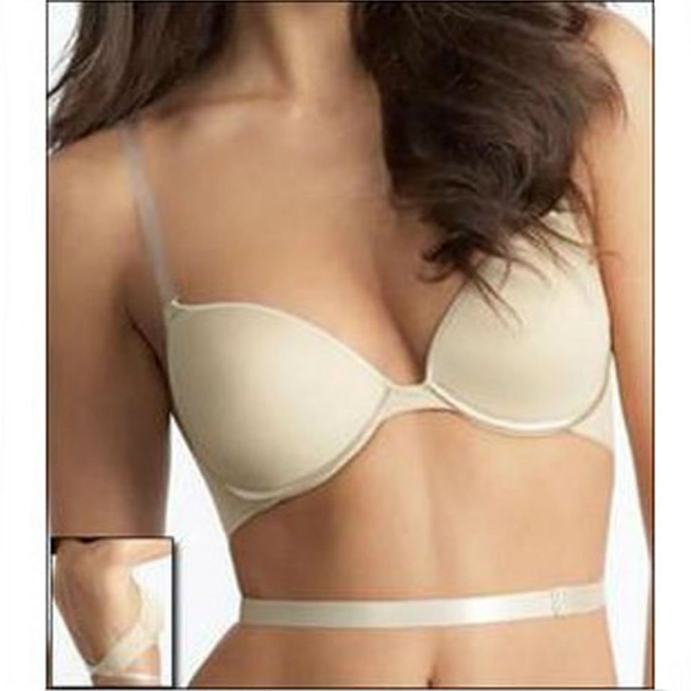 AKOAK 3-Pack Adjustable Backless Bra Straps Converter - Low Back Shoulder Strap Extender for Women - Perfect for Backless Dresses, Wedding Gowns & Formal Wear
