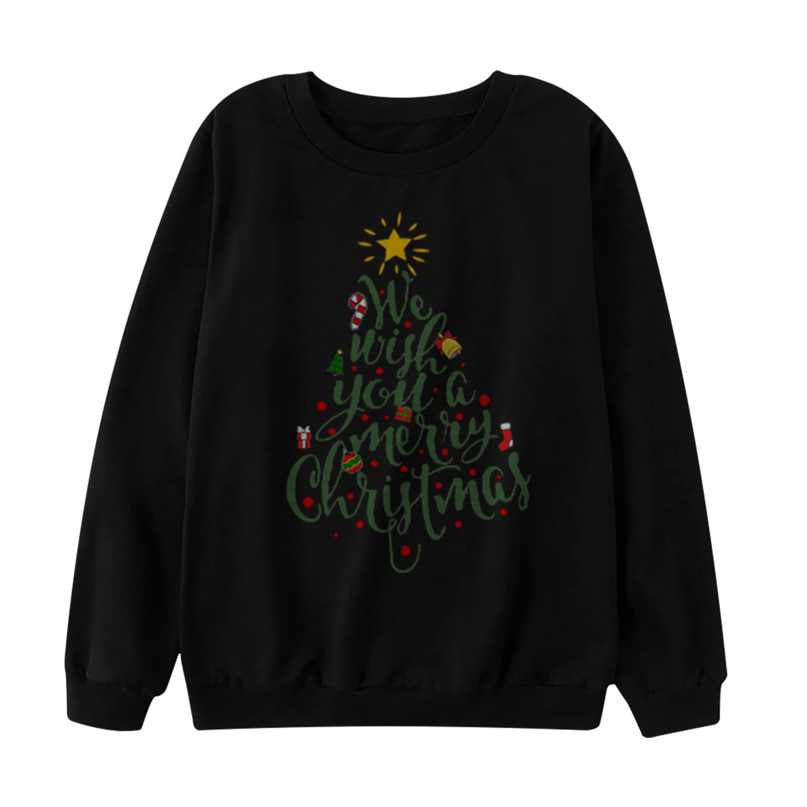 Funny Christmas Matching Family Pajama Tops for Women & Men - Holiday Sleepwear Tees for Xmas Party & Cozy Family Nights