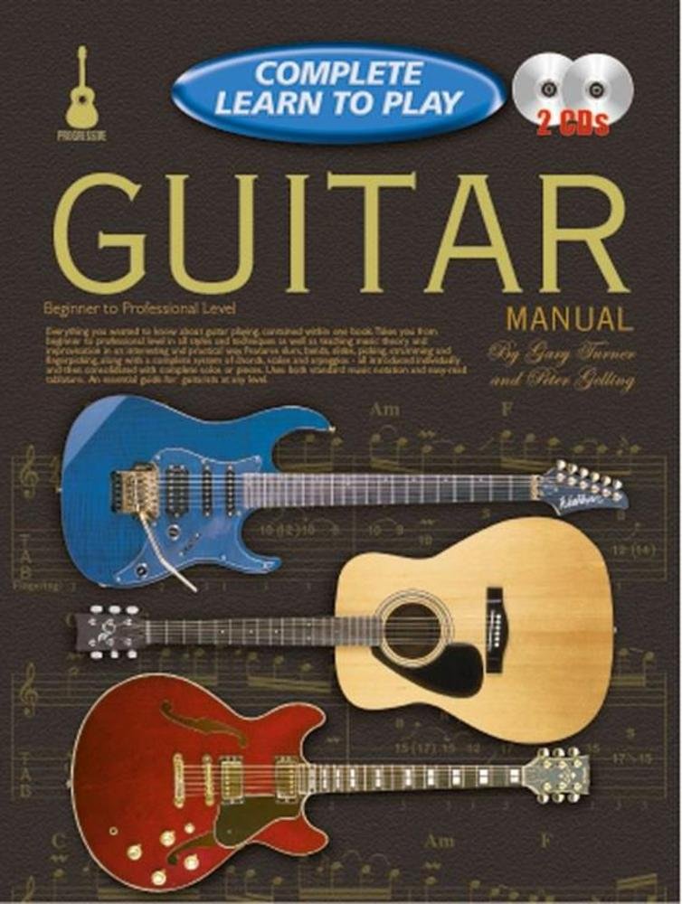 Complete Learn to Play Guitar Manual - Step-by-Step Guide for Beginners | Acoustic & Electric Guitar Lessons | Perfect for Home Practice & Music Classes