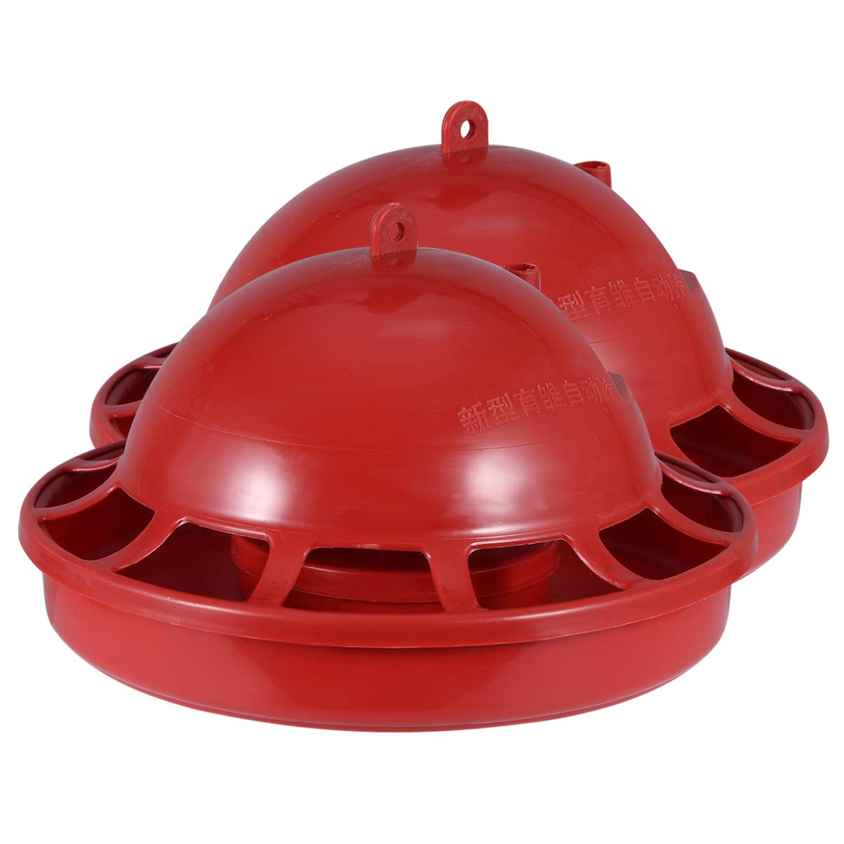 Balacoo 2-Pack Chicken Waterer Cups - Small Poultry Drinker Bowl for Chicks, Ducks & Birds - Perfect for Coops, Farms & Backyard Poultry Feeding