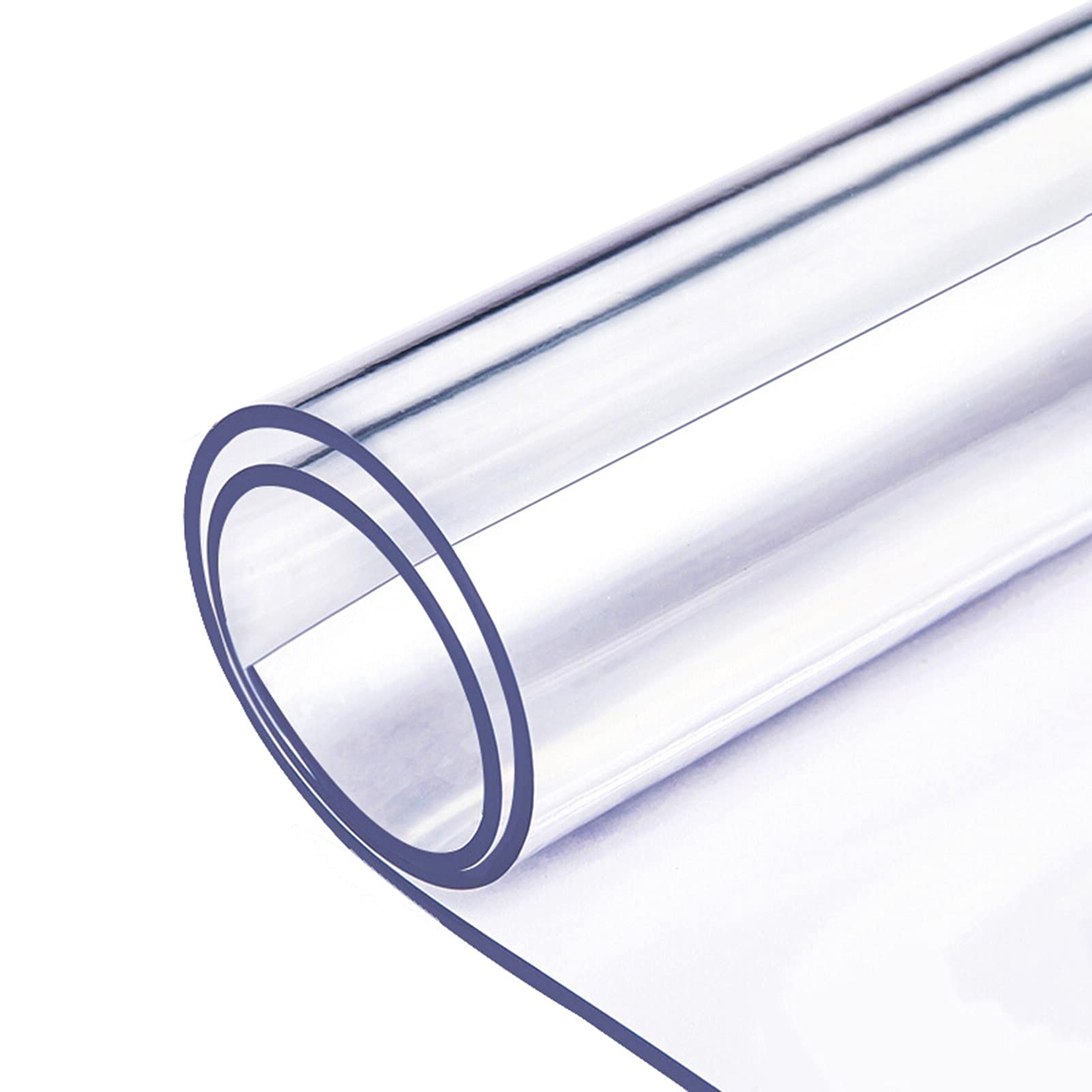 Anti-Static Chair Mat for Hardwood Floors & Carpets - 1.5mm/2mm Thick Clear Glass Desk Chair Mat - 37 Size Options (90x160CM) - Perfect for Home Office, Gaming Setup & Workspace Protection
