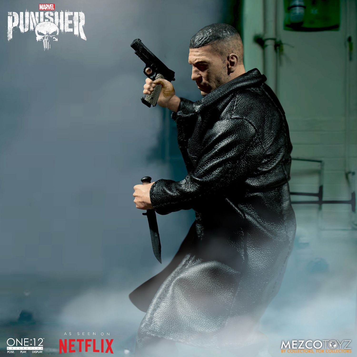 Mezco Toyz One:12 Collective Marvel Comics Punisher 1/12 Scale 6