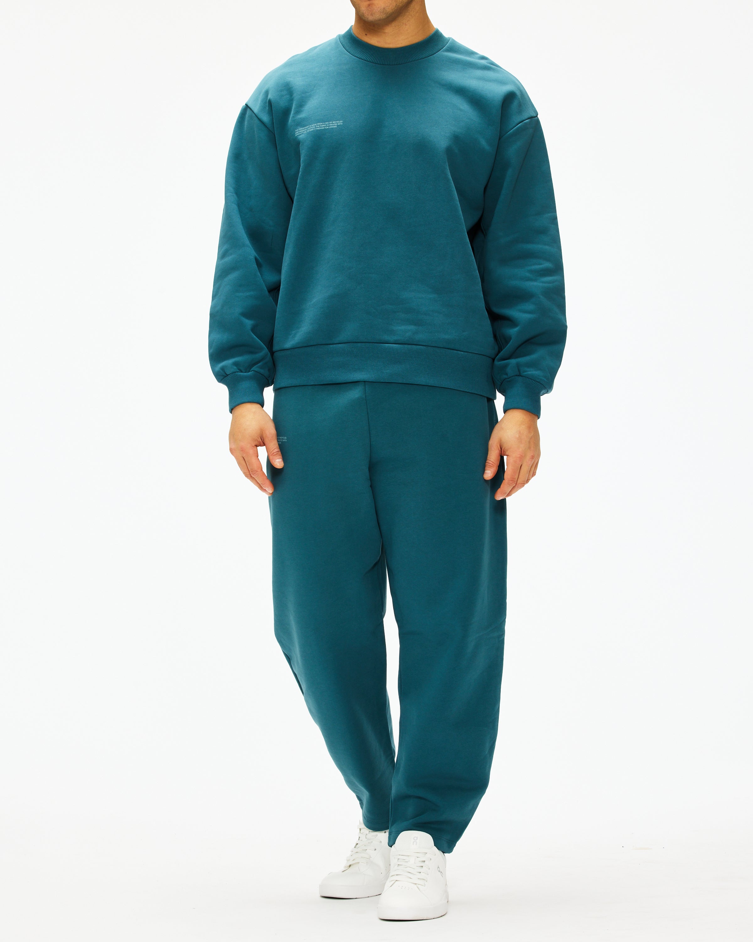 Pangaia Men's Heavyweight Barrel Leg Trackpants - Comfortable Jogger Pants for Running, Gym & Casual Wear