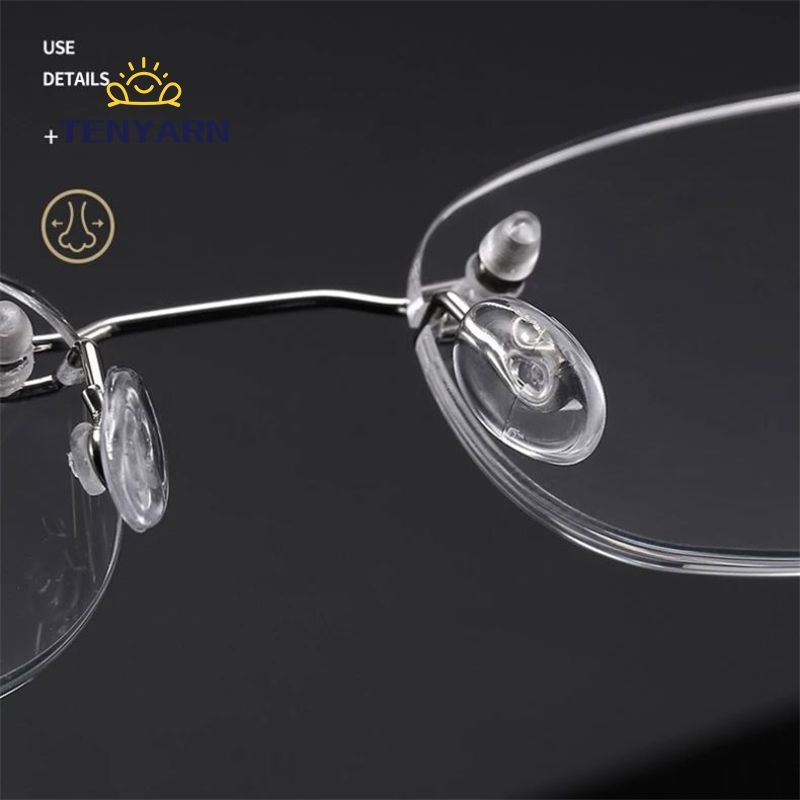 Ultralight Frameless Rimless Reading Glasses for Men & Women - Diamond Cut Lens for Clear Vision | Perfect for Reading, Computer Work & Daily Use