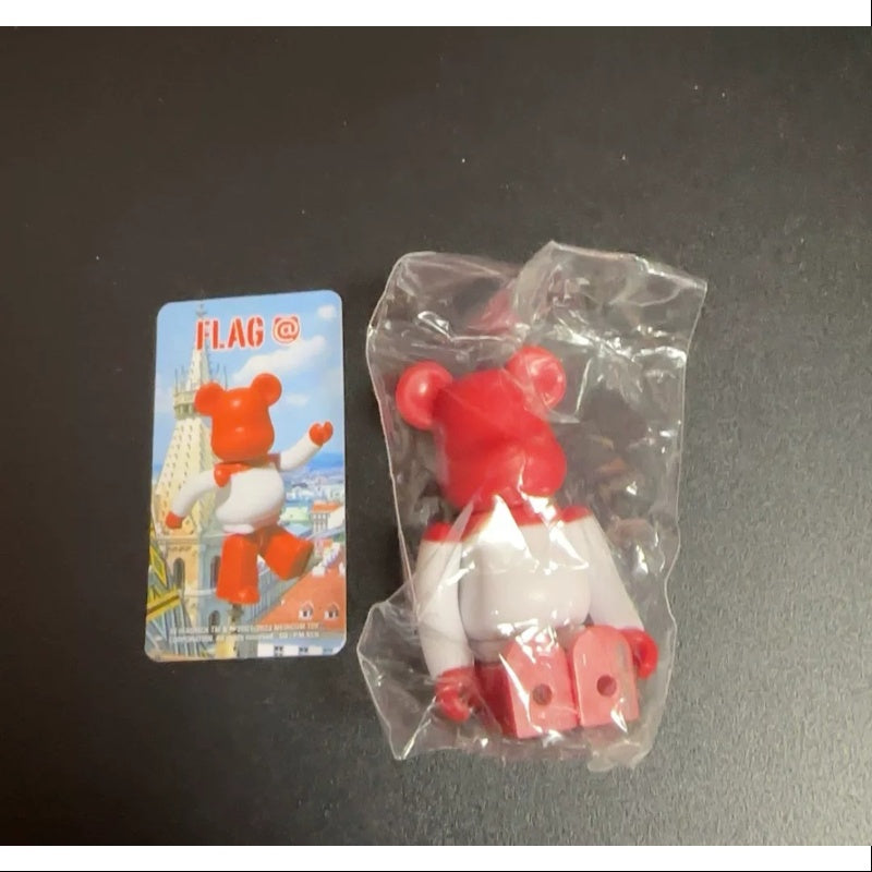Bearbrick Series 47 FLAG 100% Collectible Vinyl Art Toy - Limited Edition Japanese Designer Figure for Display & Collection - Perfect for Home Decor, Office Display, and Anime Fans Gift