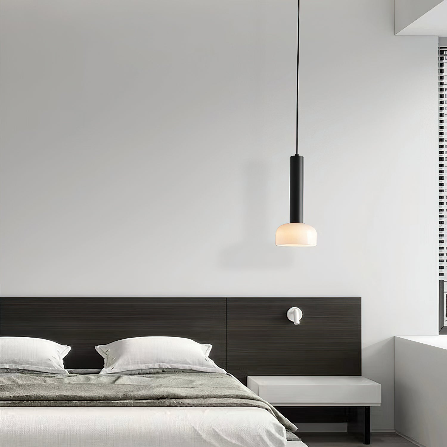 Modern Marco Pendant Light - Sleek Hanging Fixture for Kitchen Island, Dining Room & Bedroom Lighting | Dimmable LED Chandelier