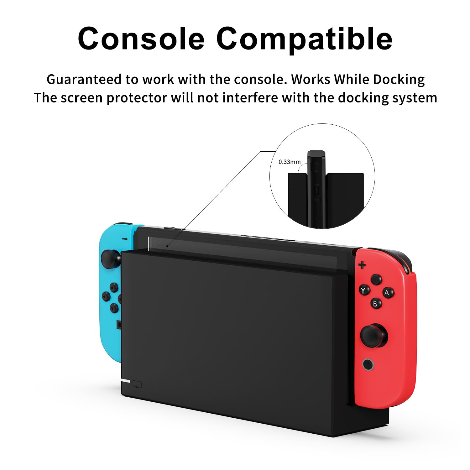 Nintendo Switch 2017 Tempered Glass Screen Protector - 2 Pack with Auto Alignment Kit | 9H Hardness, Bubble-Free, Anti-Scratch | Perfect for Gaming Protection & Travel Use