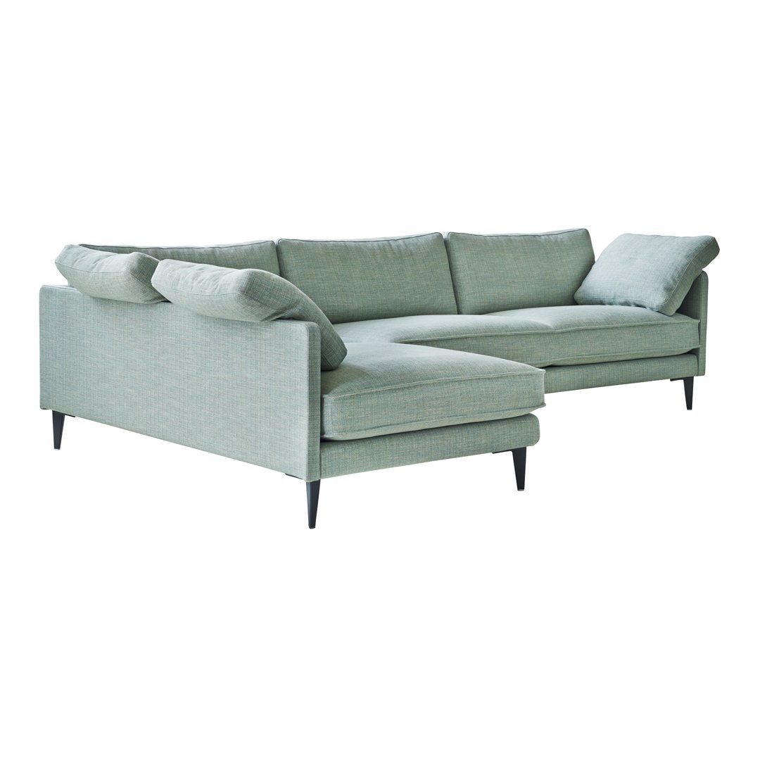 Erik Jørgensen EJ295 Modern Sofa with Chaise Lounge - 94.5
