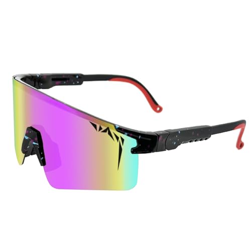 Black Frame Purple Lenses