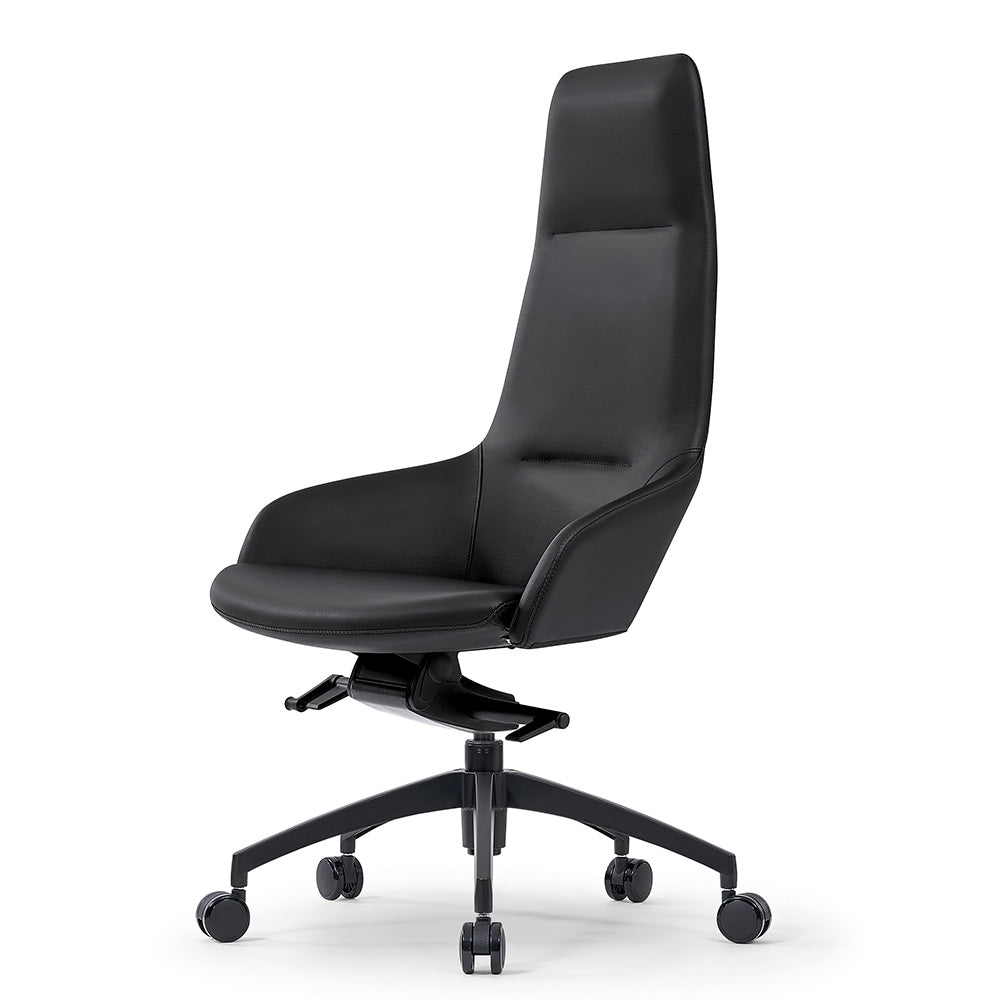 Premium OSCAR High Back Ergonomic Office Chair - Black, Adjustable Lumbar Support & Tilt Function for Ultimate Comfort - Perfect for Home Office, Gaming & Workspace