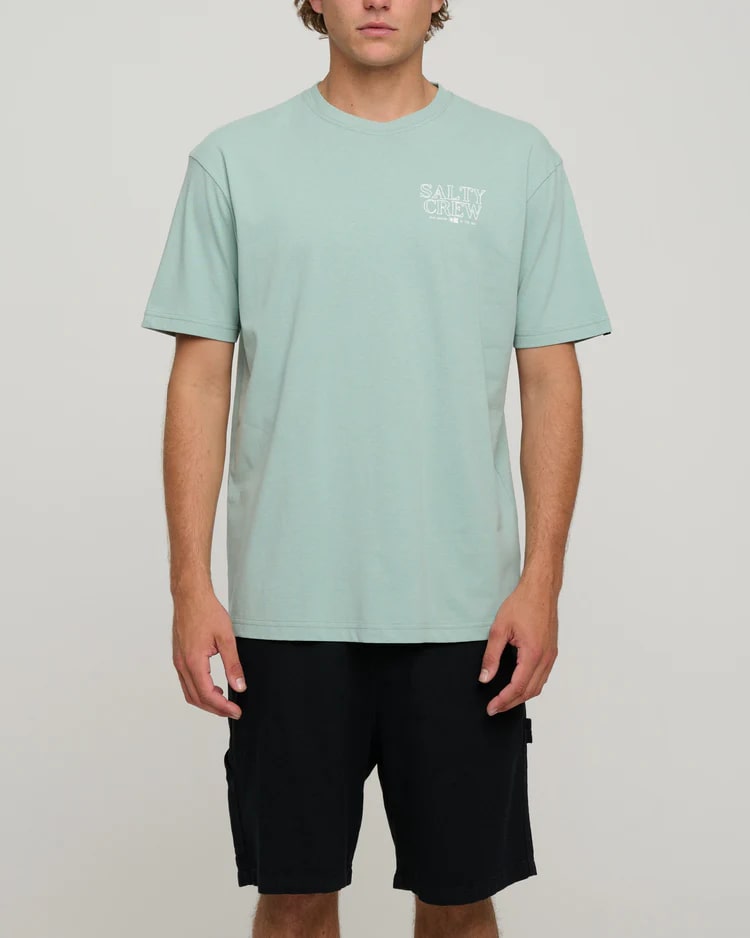 Salty Crew Brother Bruce Premium T-Shirt for Men - Comfortable Cotton Tee for Surfing, Fishing & Outdoor Activities