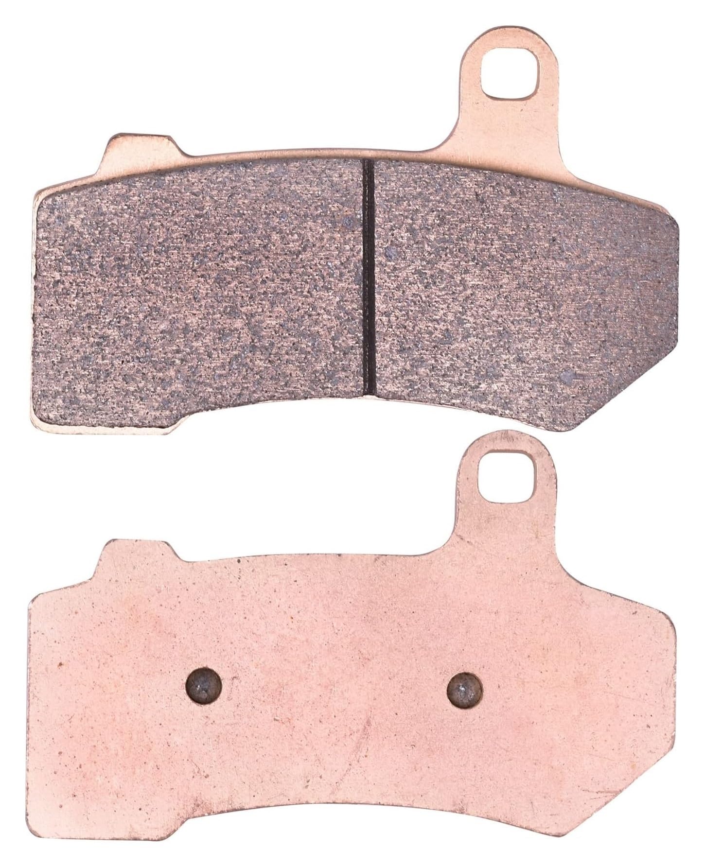 High-Performance Sintered Copper Motorcycle Brake Pads for Harley Davidson VRSCF V-Rod Muscle & FLHR/FLHRCI Road King - Front & Rear Brake Pads Replacement - Perfect for City Commuting and Long-Distance Touring