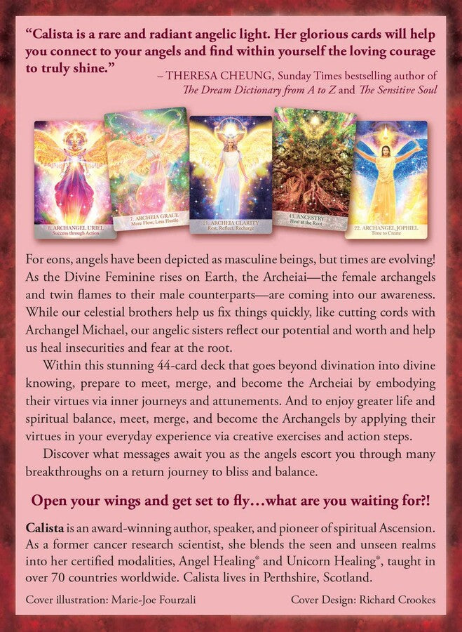 Female Archangels Oracle Cards - Divine Guidance & Spiritual Healing Deck for Women | Perfect for Meditation, Prayer & Angelic Connection