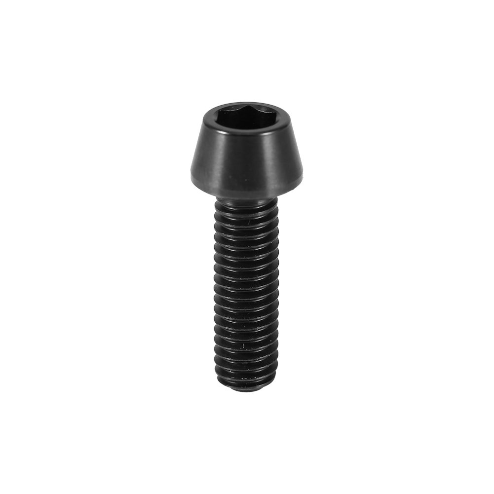 SOONHUA Titanium Alloy Disc Brake Tapered Head Screw with Washer - Mountain Bike Brake System Replacement Part - Perfect for MTB Maintenance & Repair