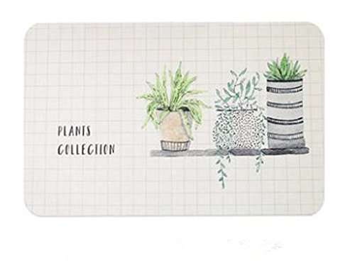 Premium Embroidery Doormat - Diatomaceous Earth Bath Mat, Super Absorbent & Non-Slip Carpet for Living Room, Entryway - Perfect for Home, Bathroom & High Traffic Areas