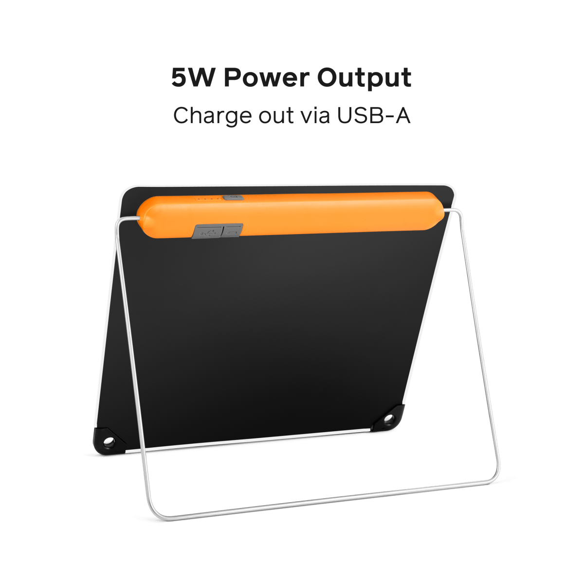 5 Plus Solar Panel Kit - High Efficiency Portable Solar Charger for Camping, Hiking & Emergency Power Supply