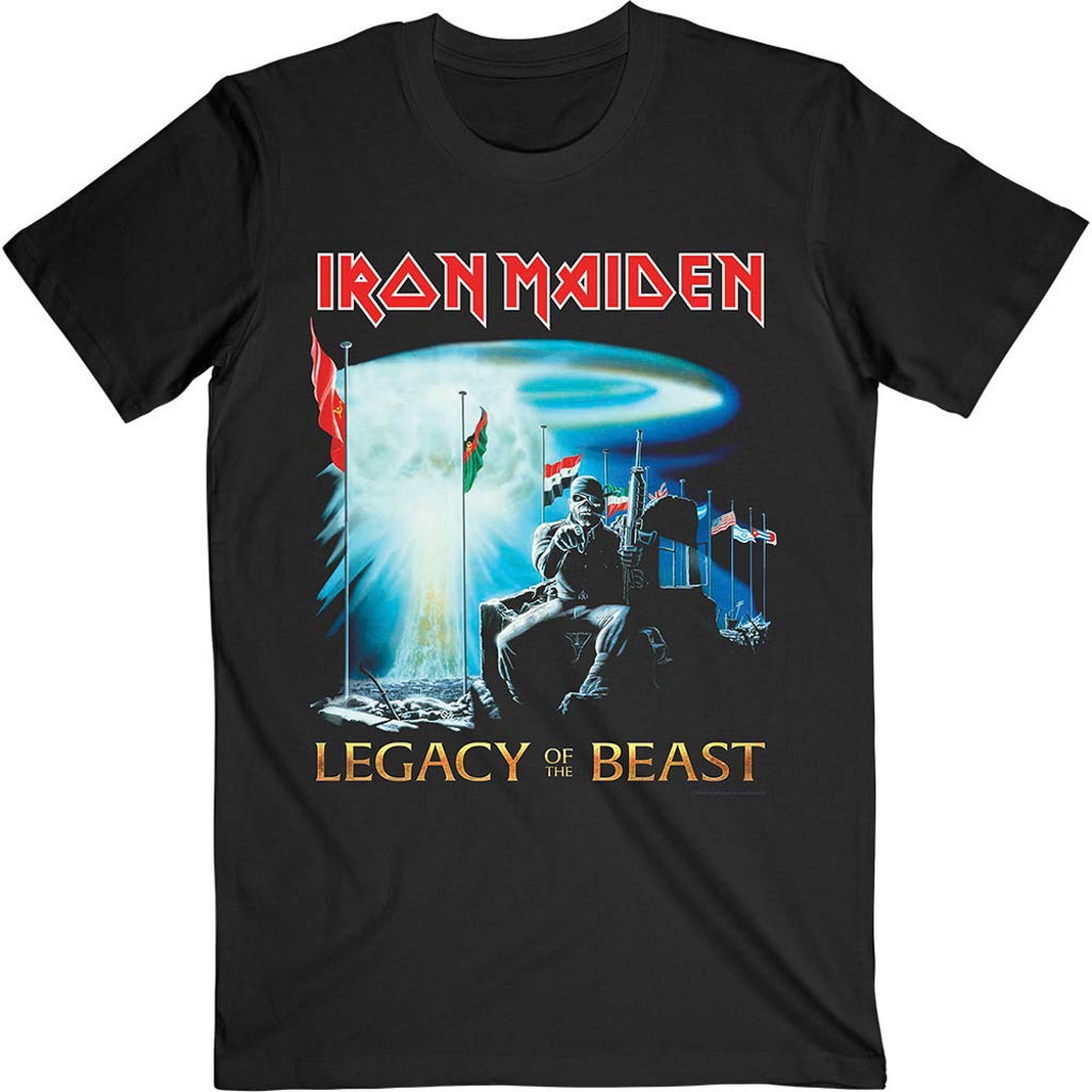 Iron Maiden 'Two Minutes to Midnight' Black Graphic T-Shirt for Men & Women - Small Size - Soft Cotton Band Tee - Perfect for Concerts, Gifts & Rock Fans
