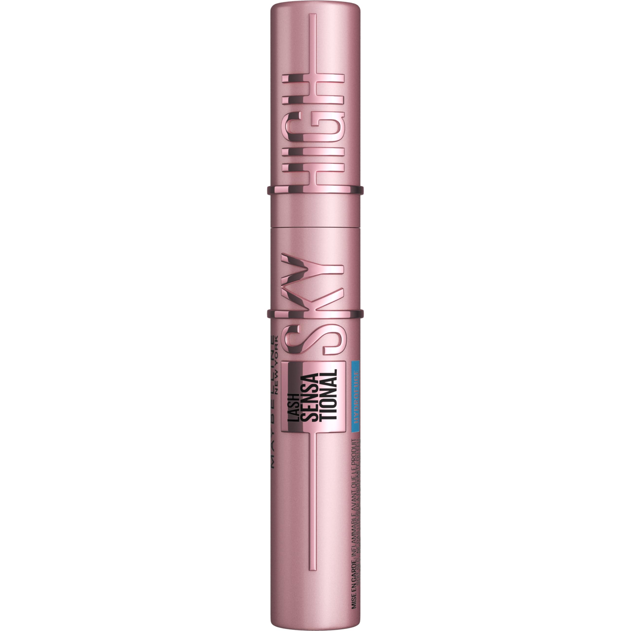 Maybelline Lash Sensational Sky High Waterproof Mascara - Volumizing, Lengthening & Defining for Dramatic Lashes | Buildable Formula in Brownish Black | 1 Count | Perfect for Day to Night Makeup Looks