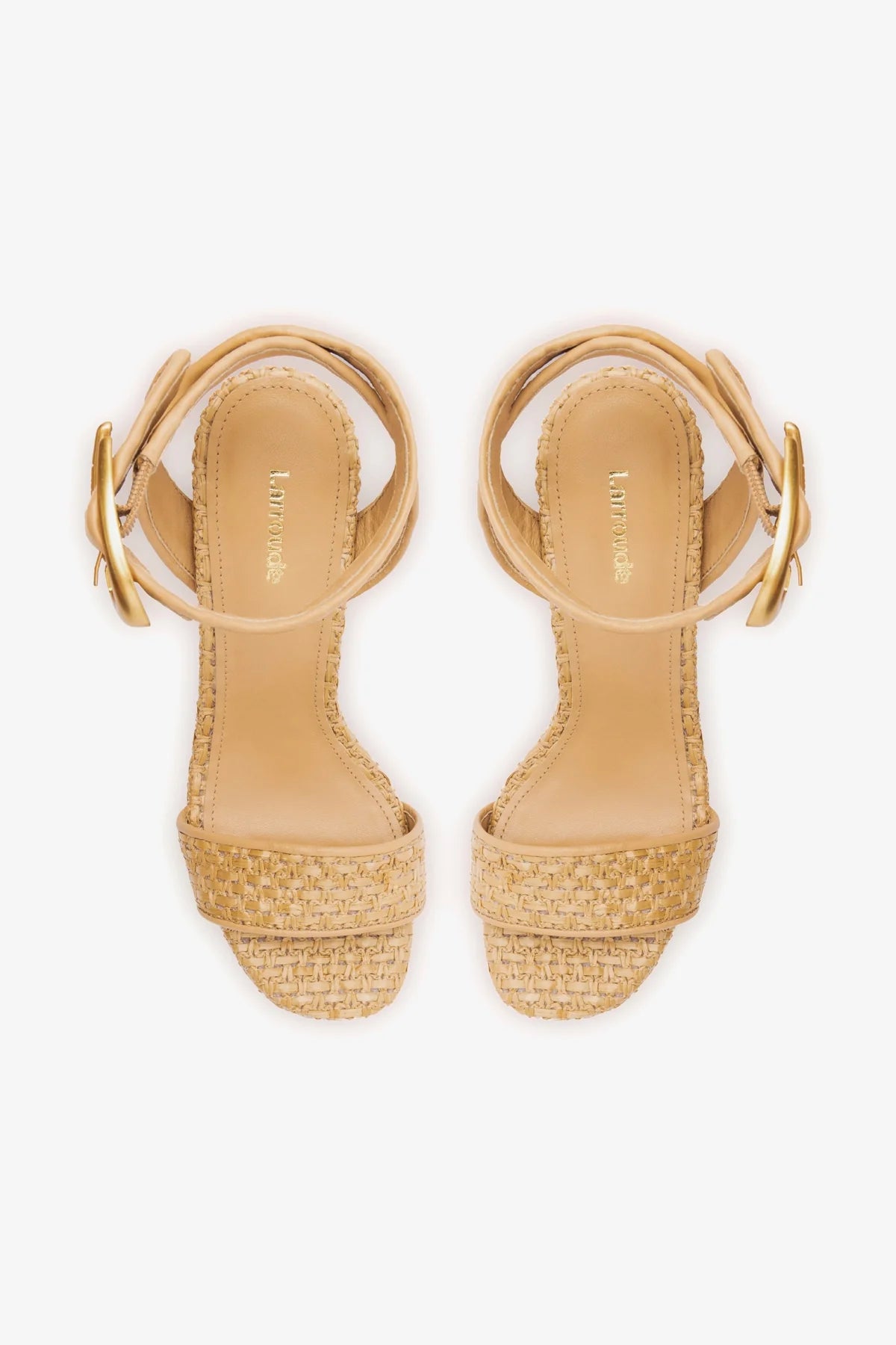 Dolly Verona Sandal - Women's Beige Leather & Natural Raffia Summer Sandals | Comfortable Casual Shoes for Beach, Vacation & Everyday Wear
