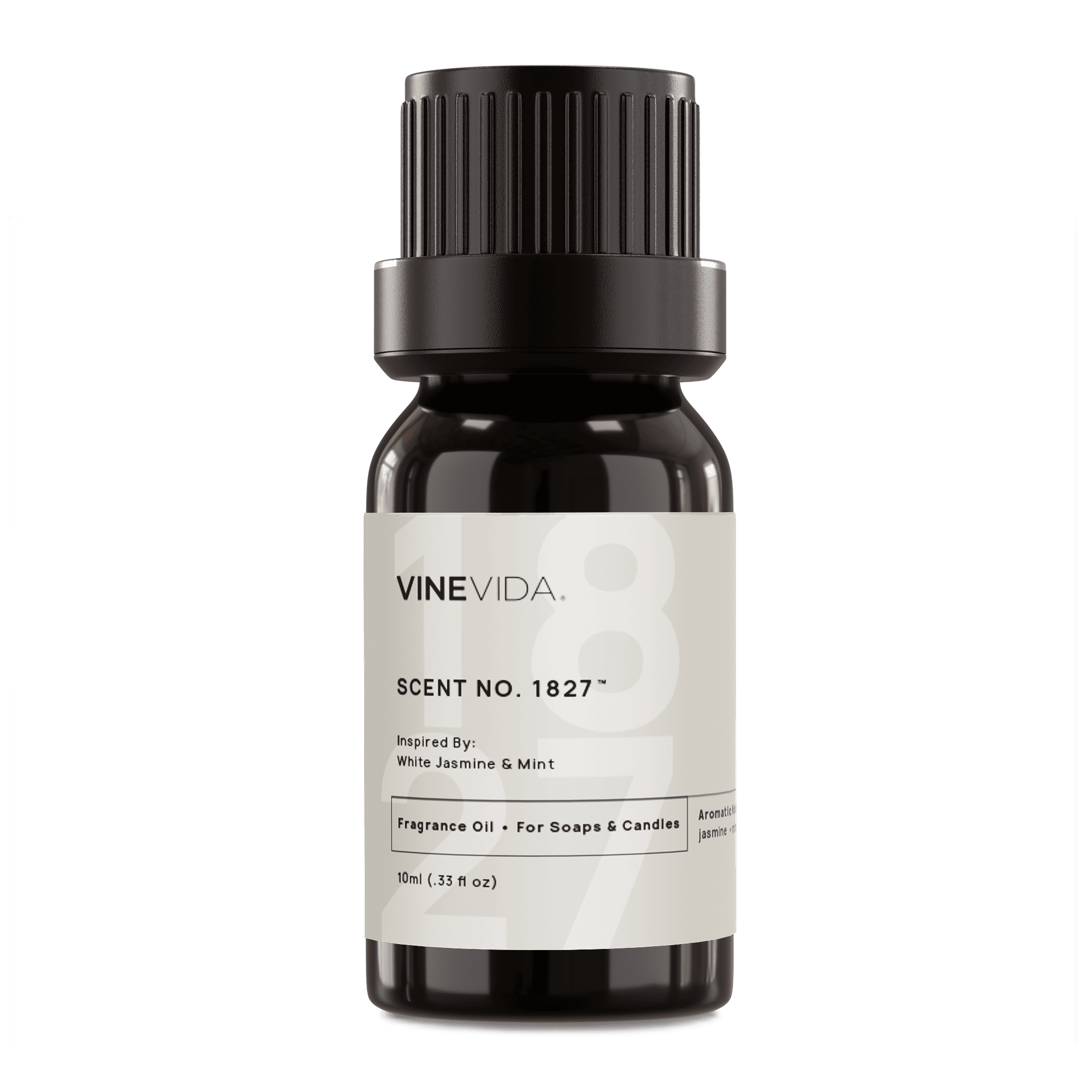 Premium White Jasmine & Mint Fragrance Oil for Soap Making, Candle Making, Diffusers & DIY Crafts - Inspired by Jo Malone - Perfect for Home Spa, Aromatherapy & Relaxation